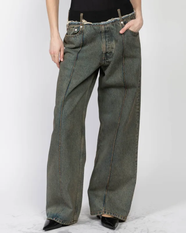Elasticated Waist Jeans sold by TNT Fashion