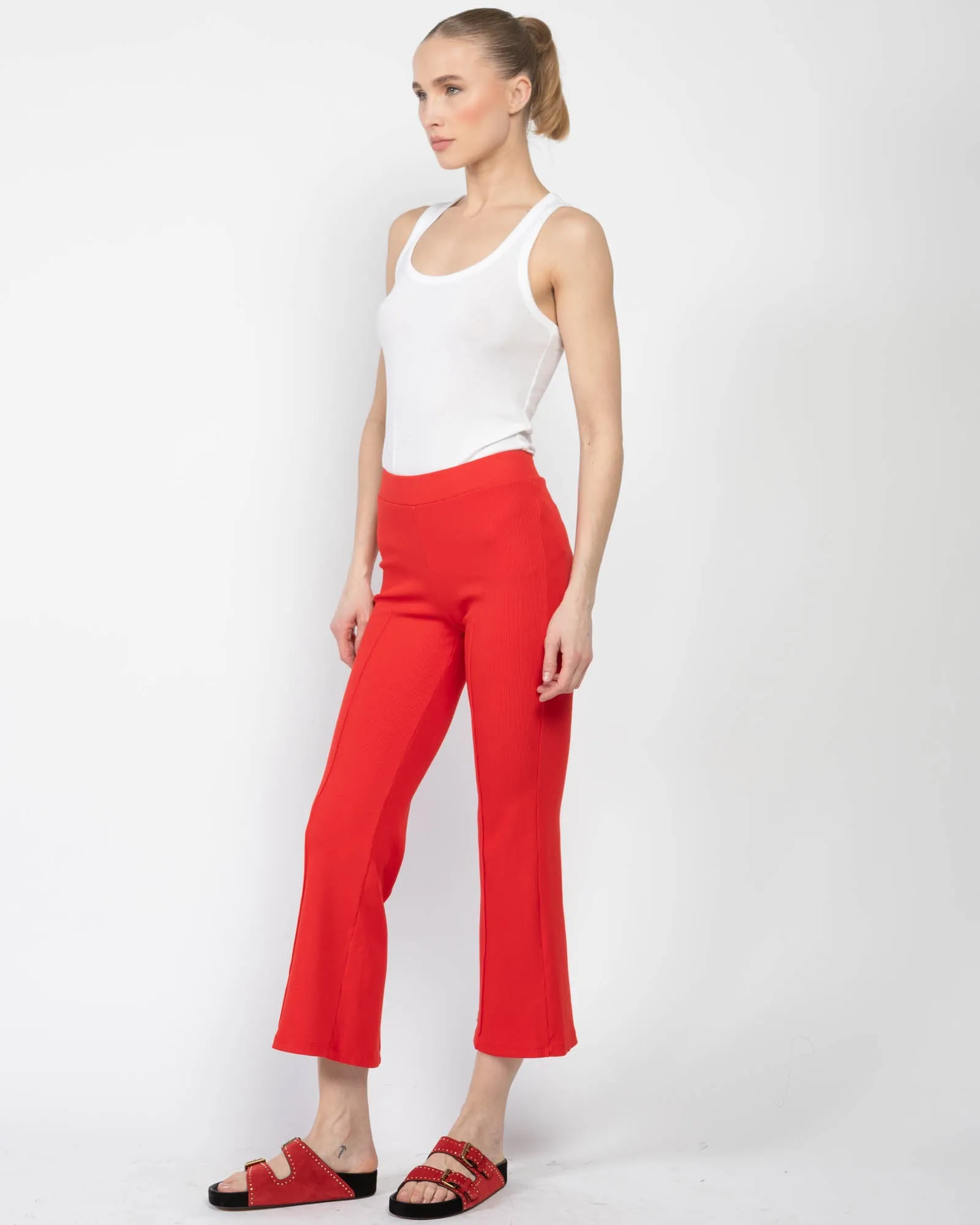 Rib Kick Flare Pants sold by TNT Fashion product image thumbnail 4
