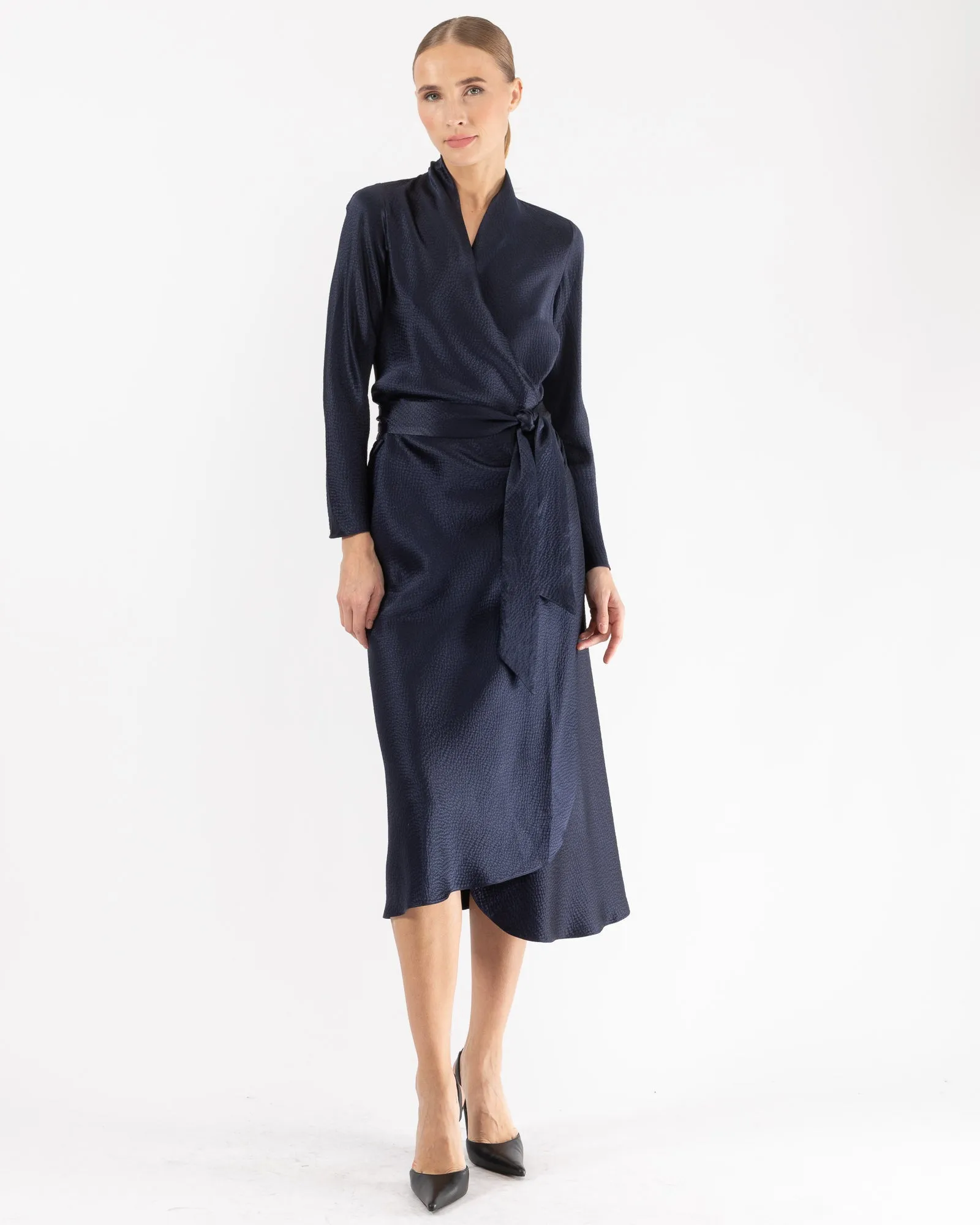 Long Sleeve Wrap Dress sold by TNT Fashion product image thumbnail 3