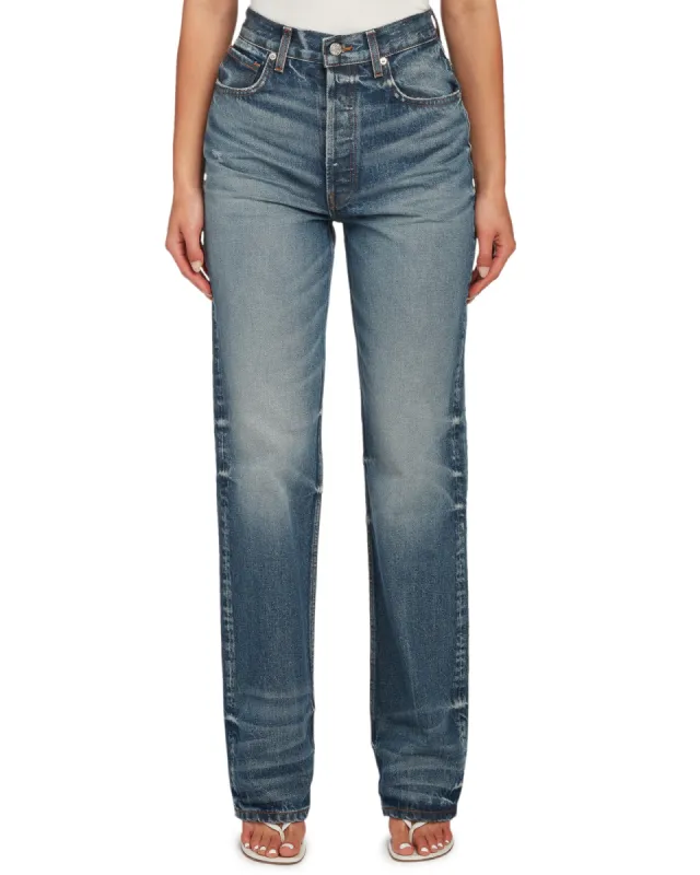 High Rise Straight Jeans sold by TNT Fashion