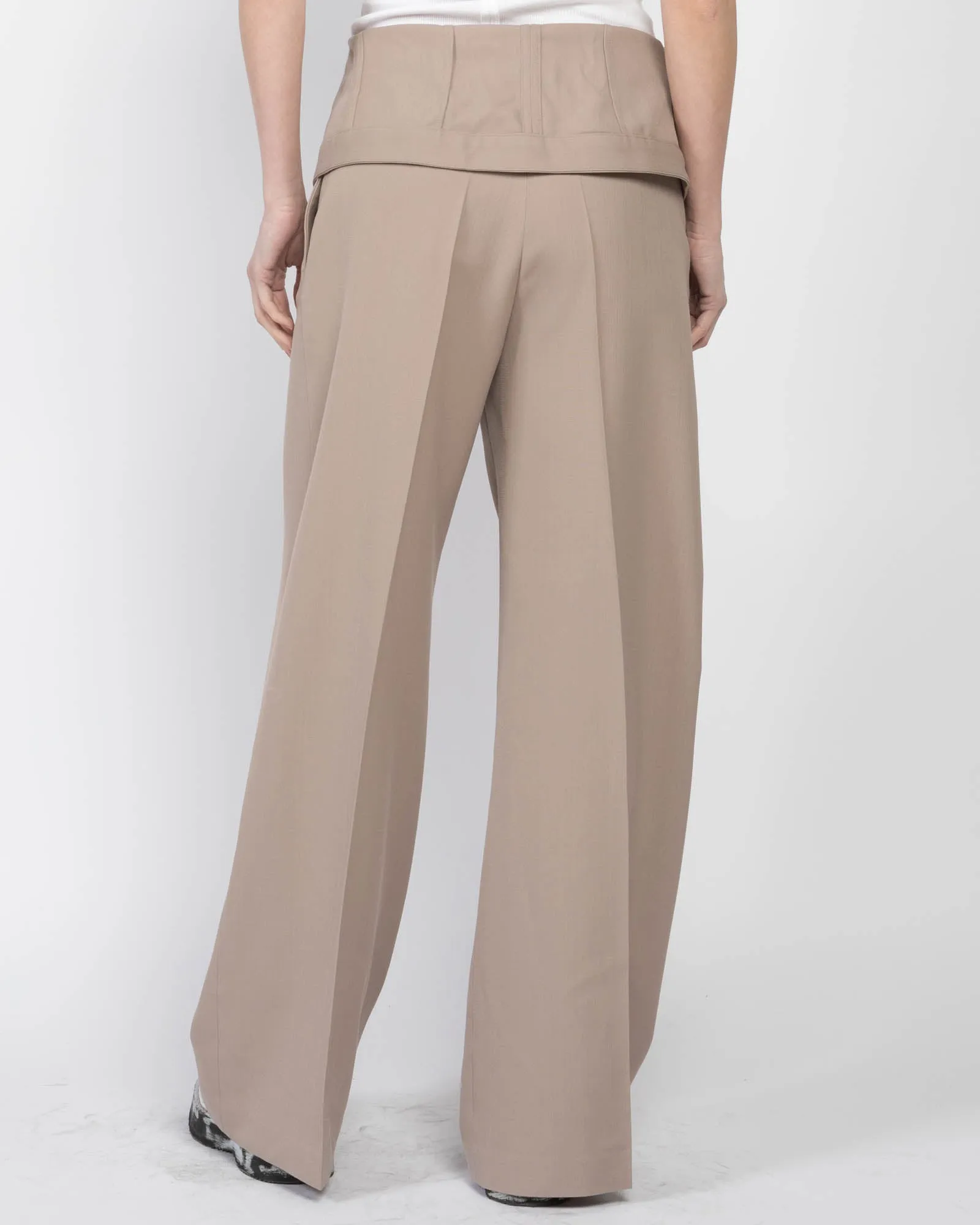Wide Leg Fold Over Trousers sold by TNT Fashion product image thumbnail 3