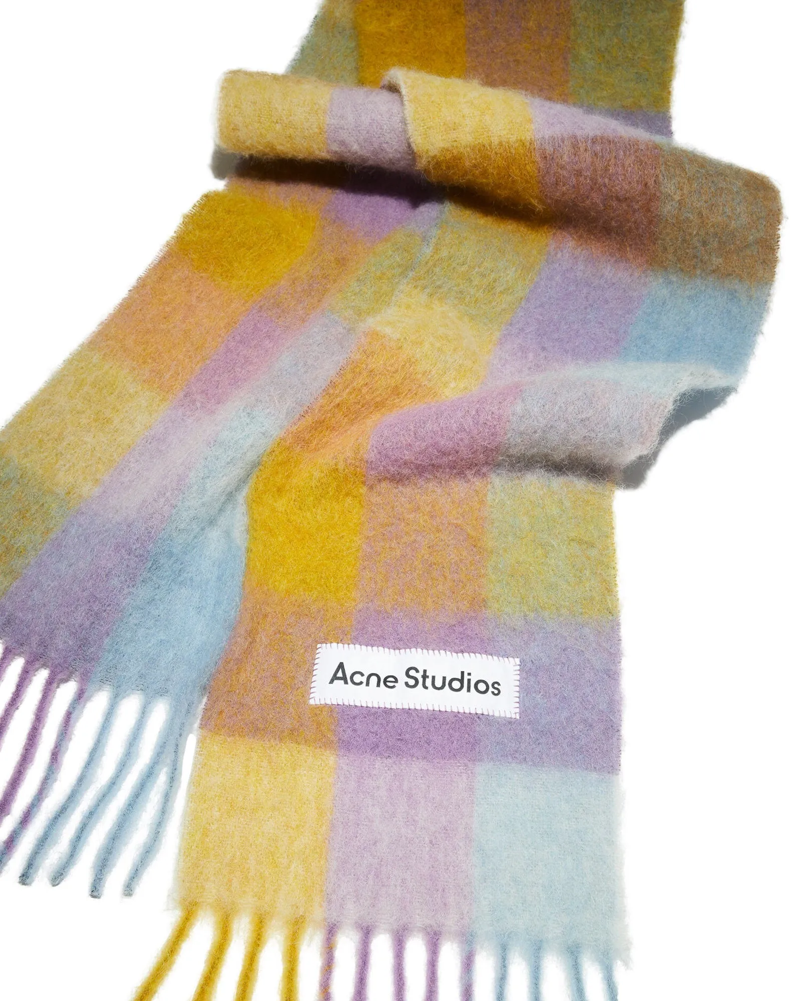 Mohair Checked Scarf sold by TNT Fashion product image thumbnail 2