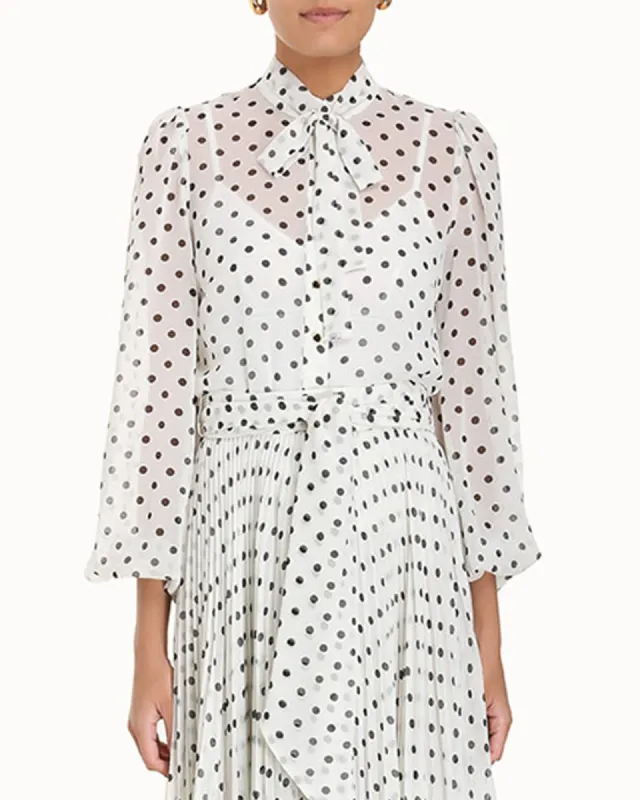 Polka Dot Blouse sold by TNT Fashion