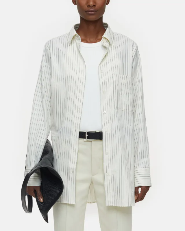 Striped Boyfriend Shirt sold by TNT Fashion