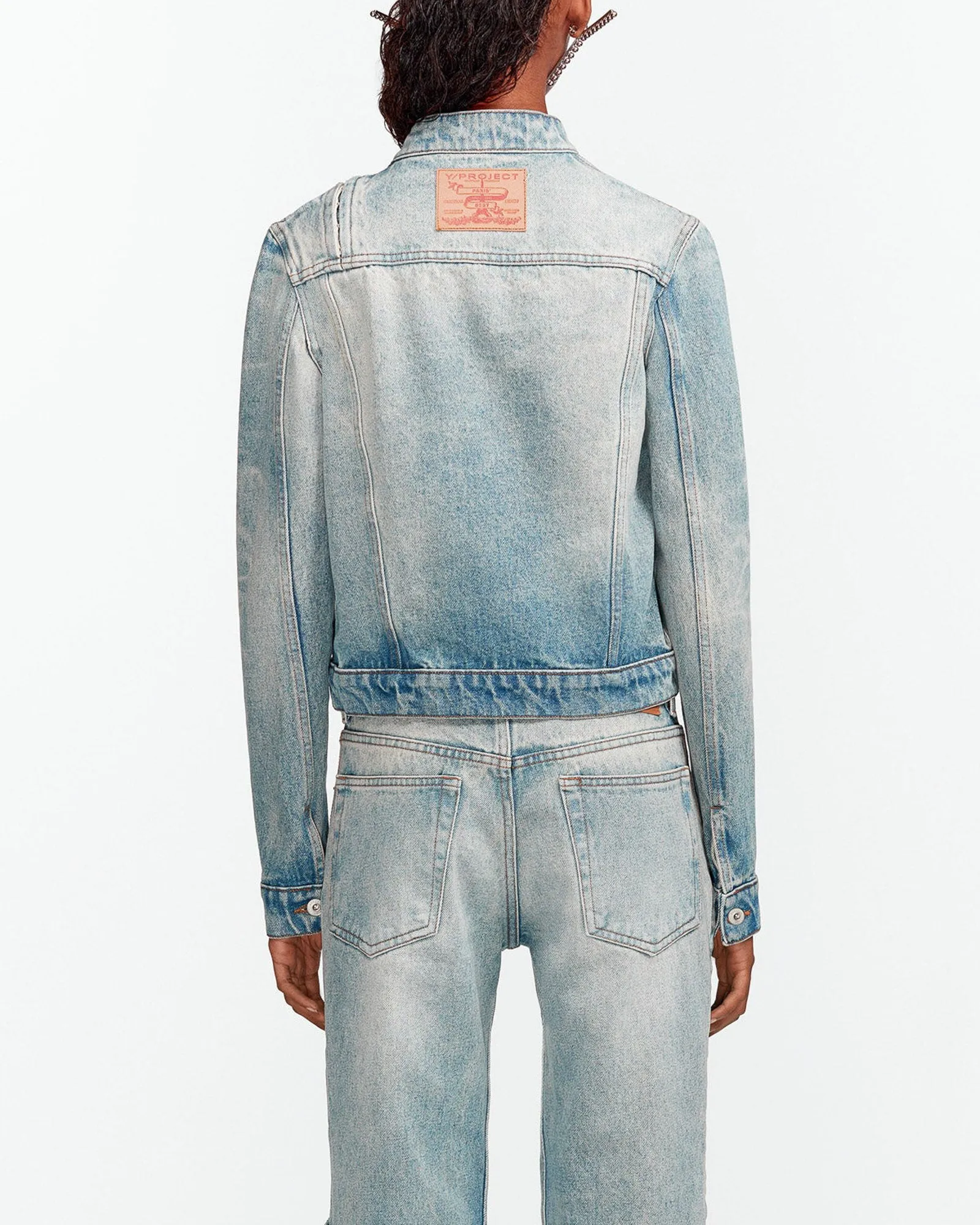 Denim Moto Jacket sold by TNT Fashion product image thumbnail 2