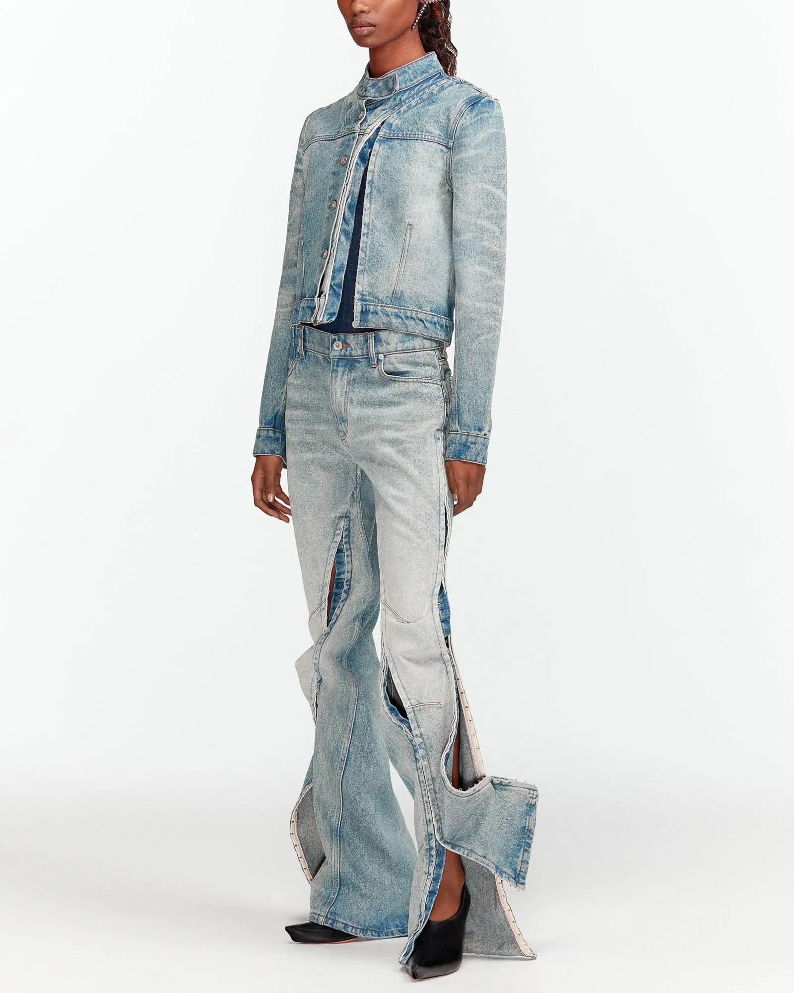 Denim Moto Jacket sold by TNT Fashion product image thumbnail 4