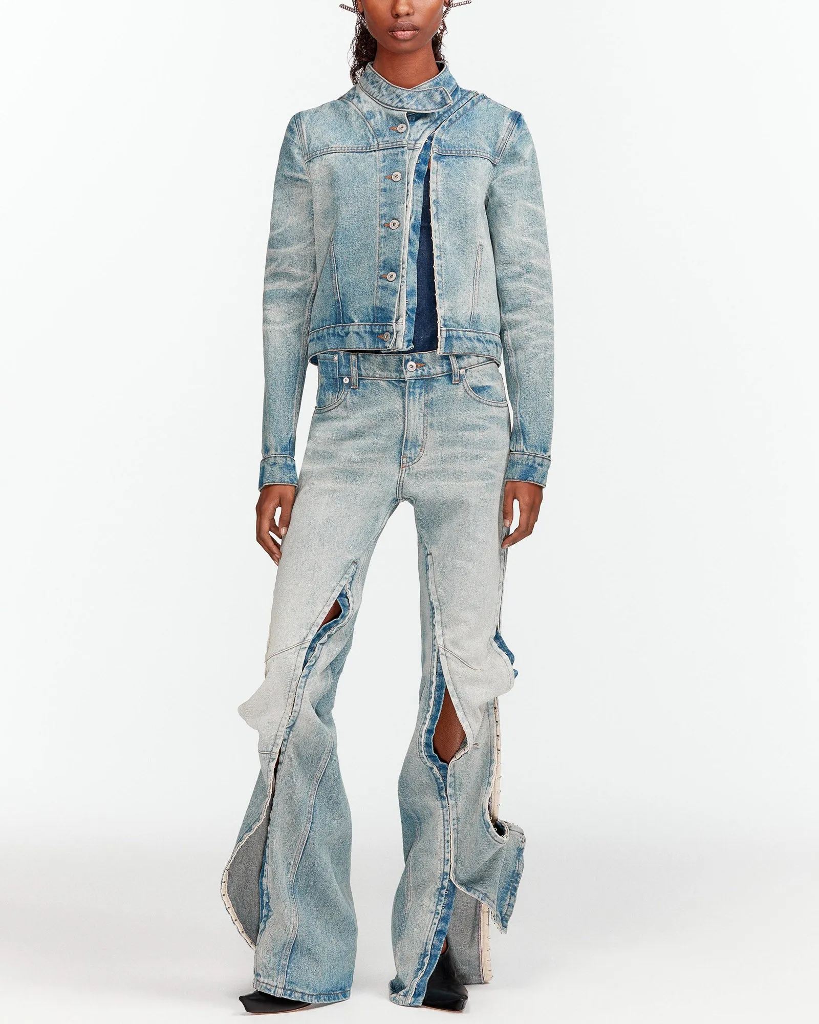 Denim Moto Jacket sold by TNT Fashion product image thumbnail 3