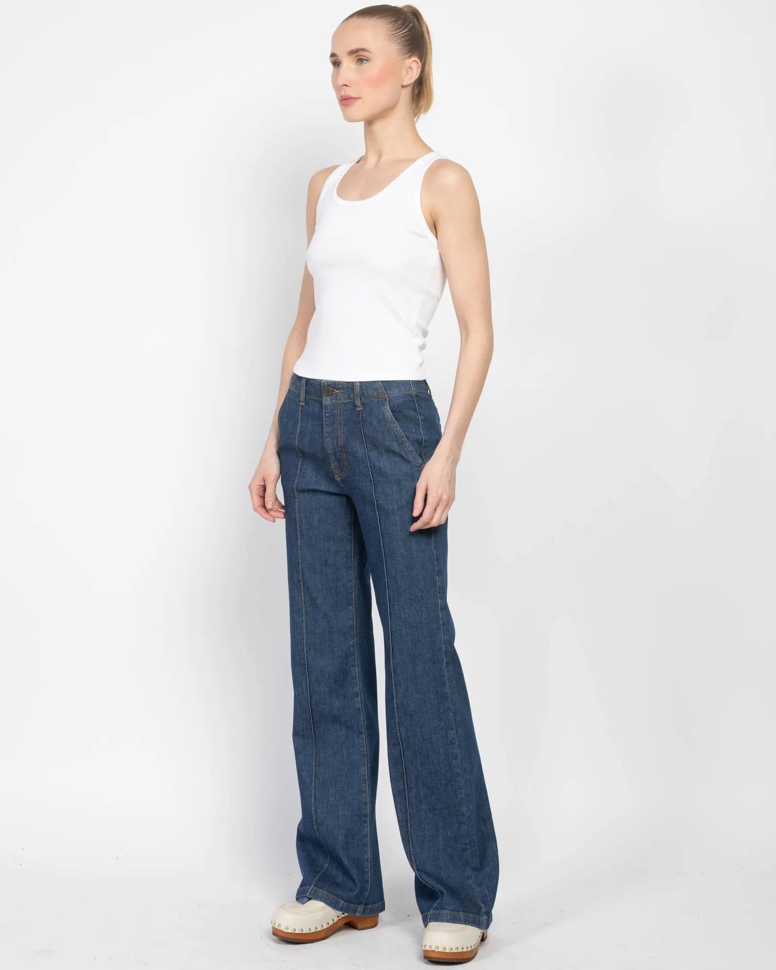 Rib Classic Cropped Tank sold by TNT Fashion product image thumbnail 4