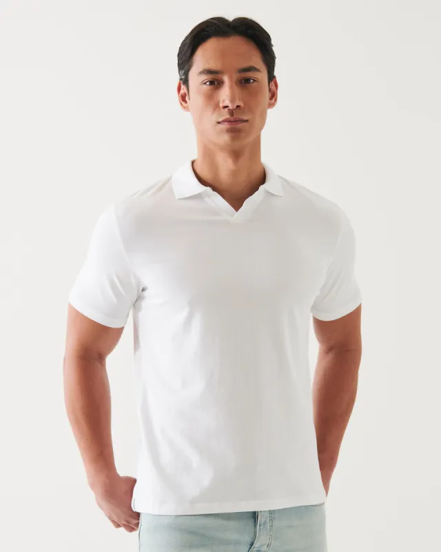 Iconic Short Sleeve Open Polo sold by TNT Fashion