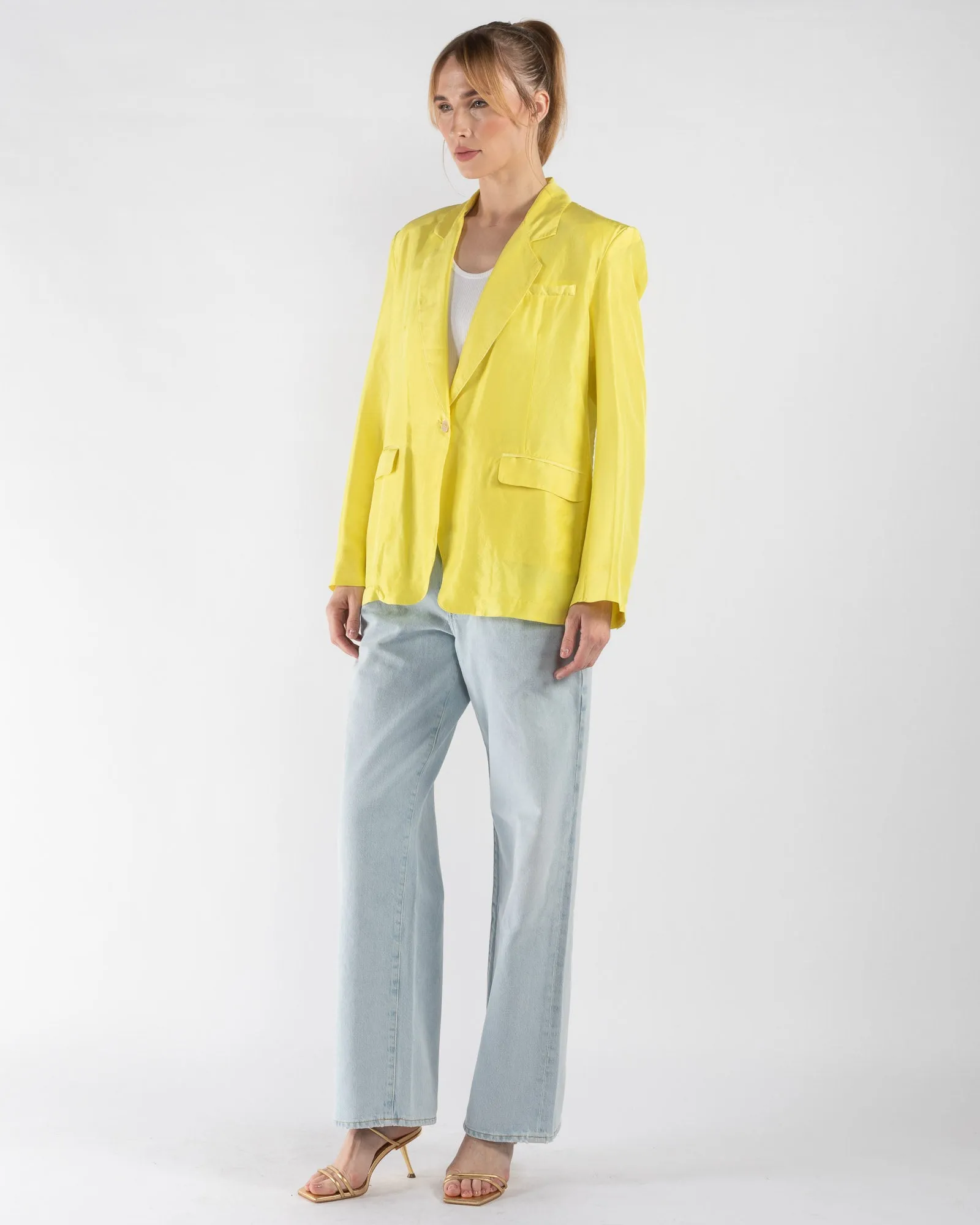 Habotai Silk Jacket sold by TNT Fashion product image thumbnail 4