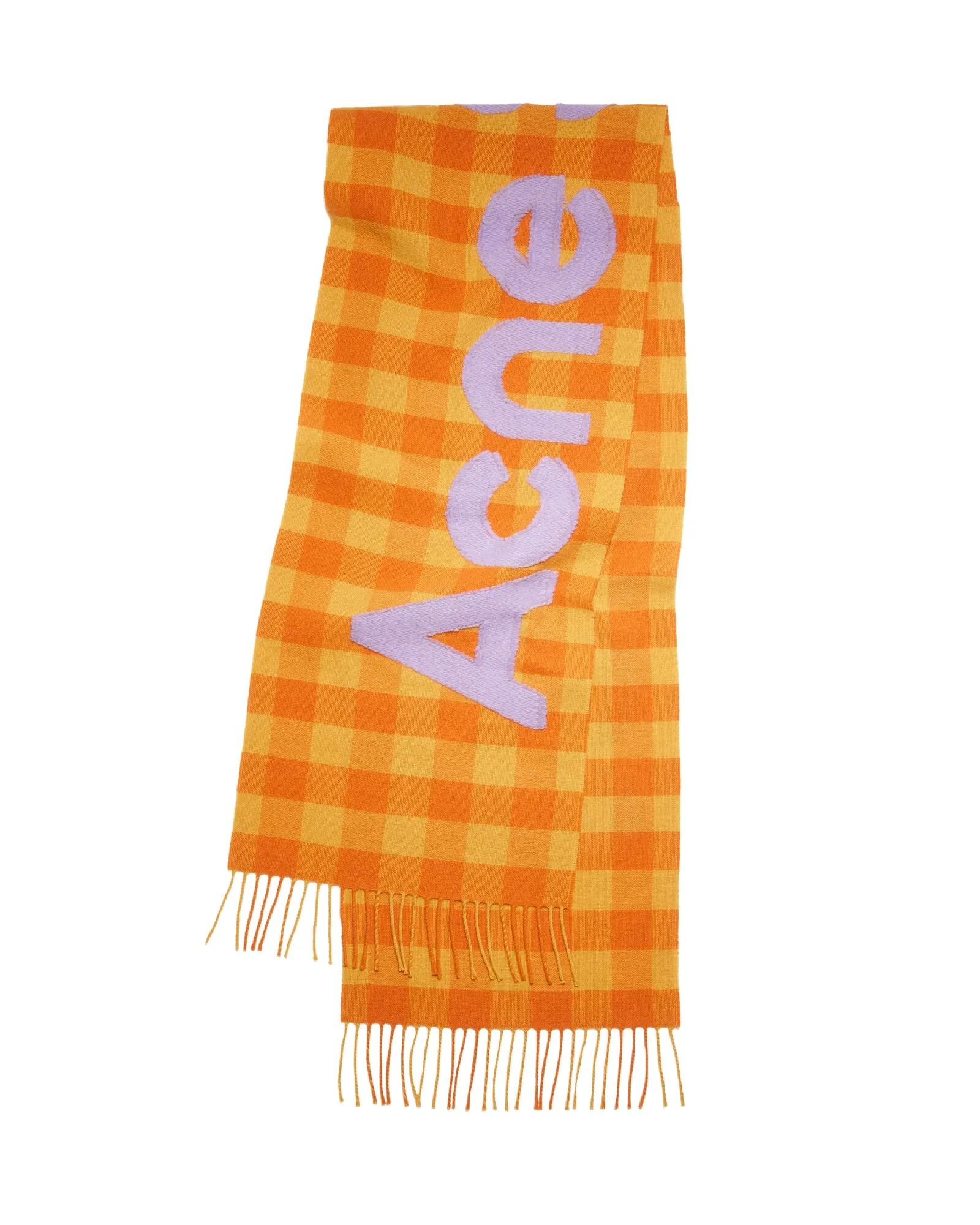 Checked Logo Scarf sold by TNT Fashion