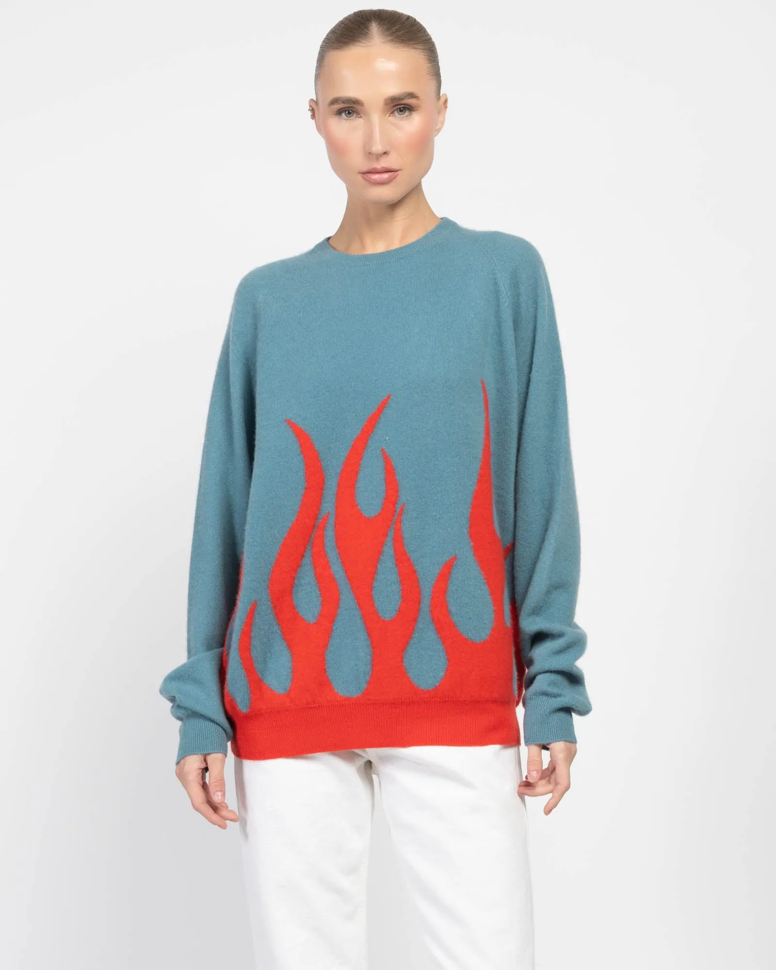 FB X Sylvie Fleury Round Neck sweater sold by TNT Fashion
