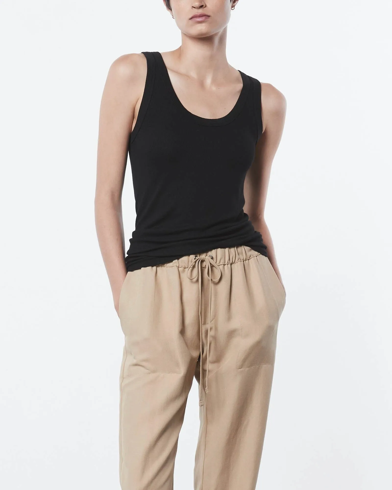 Rib Bold Tank Top sold by TNT Fashion