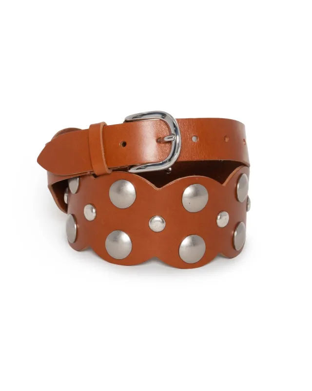 Agia-GD Stud Belt sold by TNT Fashion