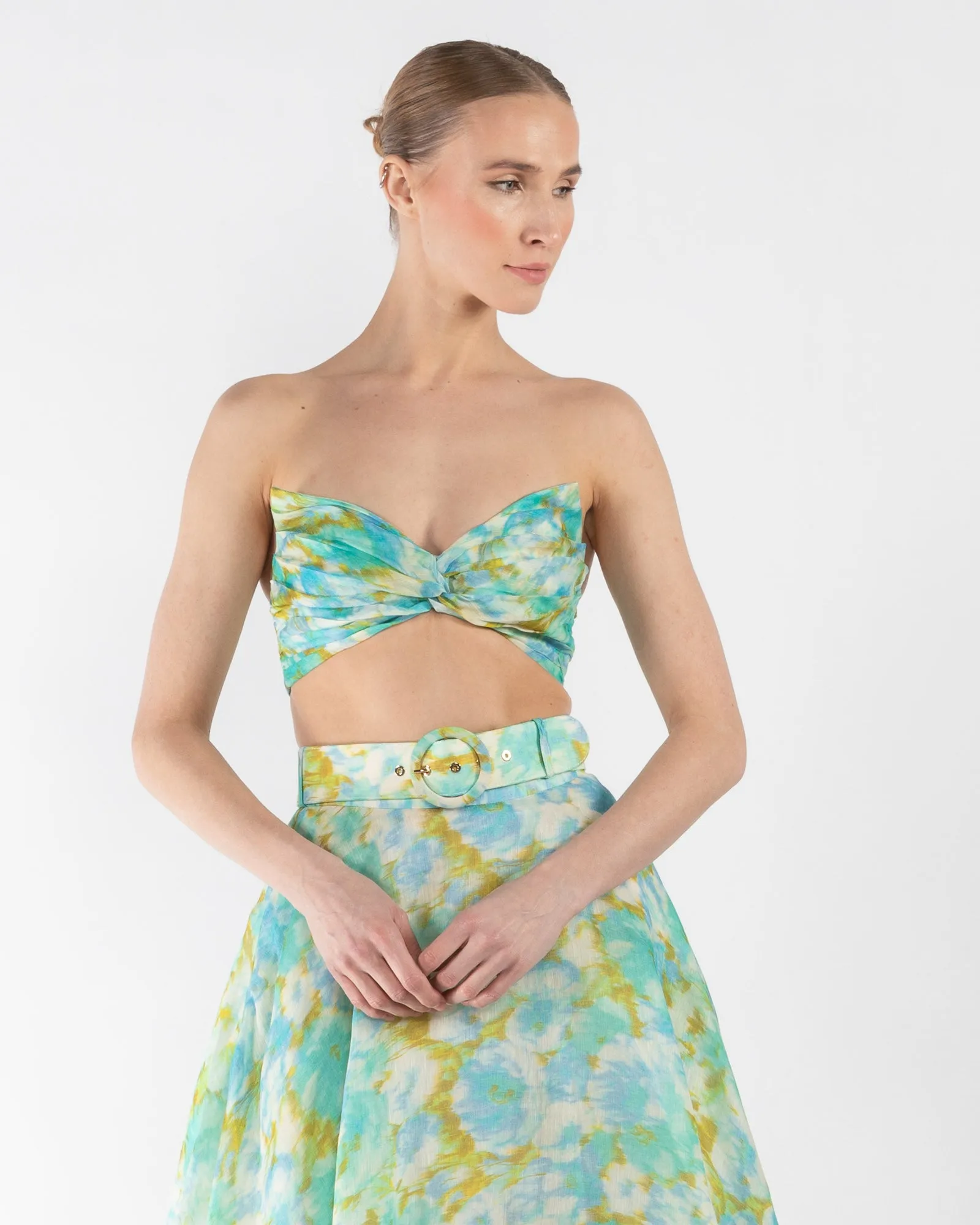 Twist Crop Bodice Top sold by TNT Fashion product image thumbnail 4