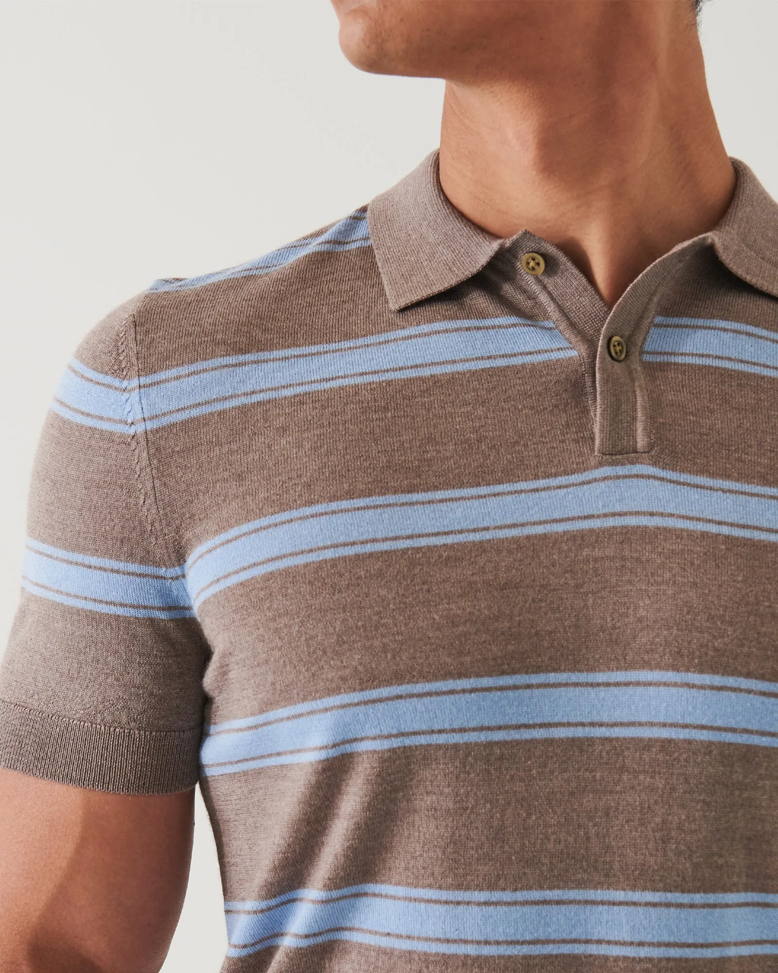 Short Sleeve Stripe Polo sold by TNT Fashion product image thumbnail 4