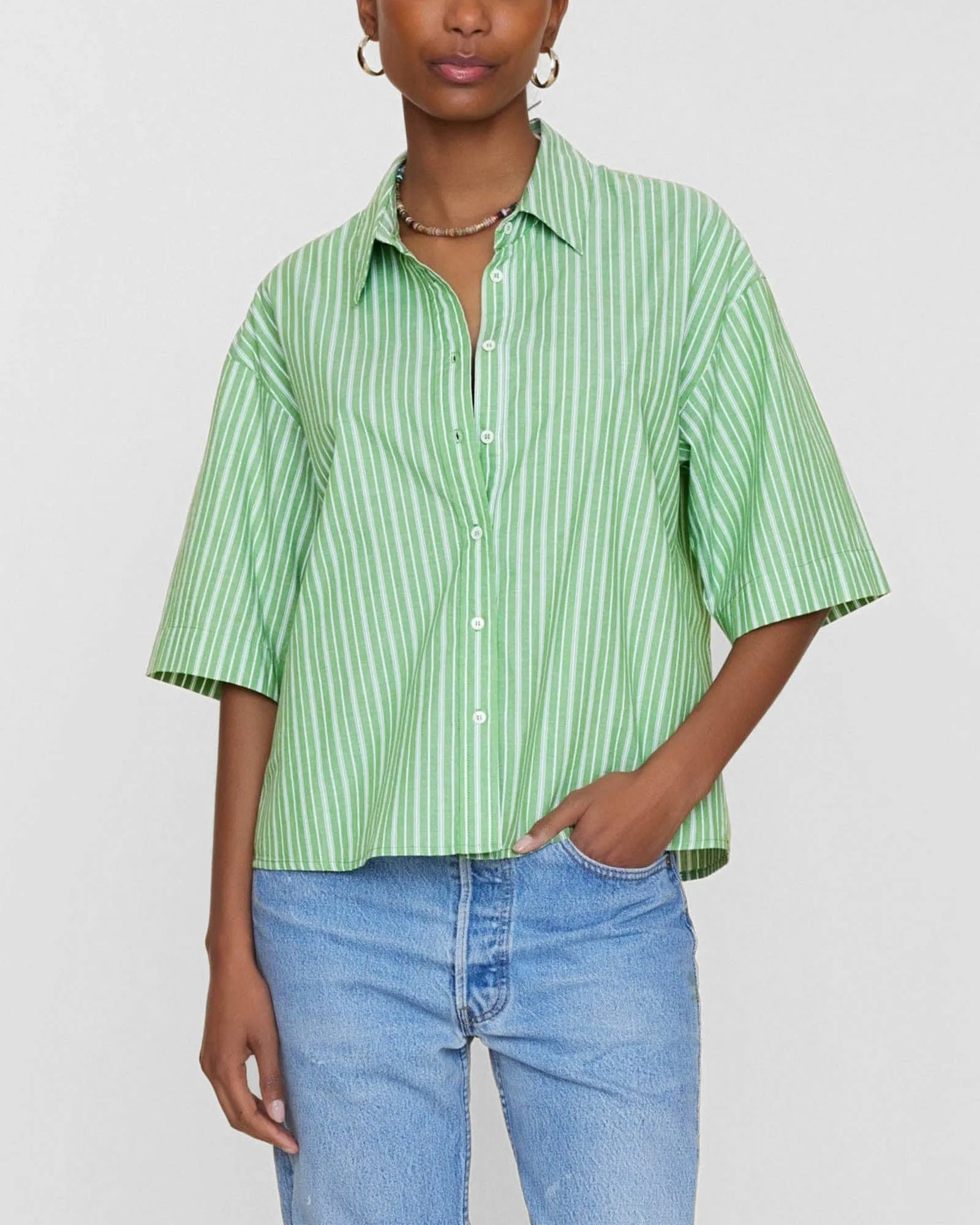Gracie Stripe Shirt sold by TNT Fashion product image thumbnail 2