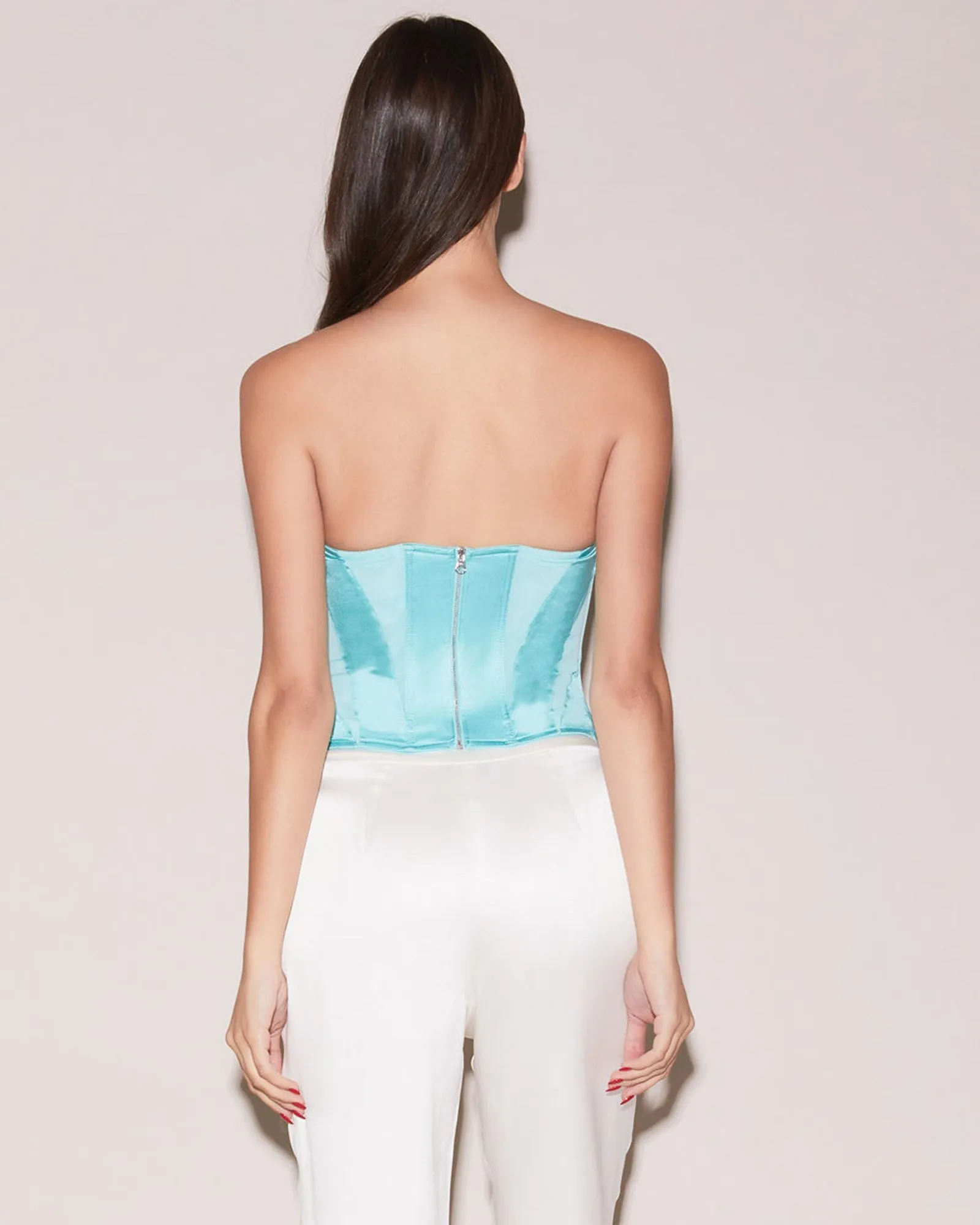 Silk & Mesh Bustier sold by TNT Fashion product image thumbnail 3