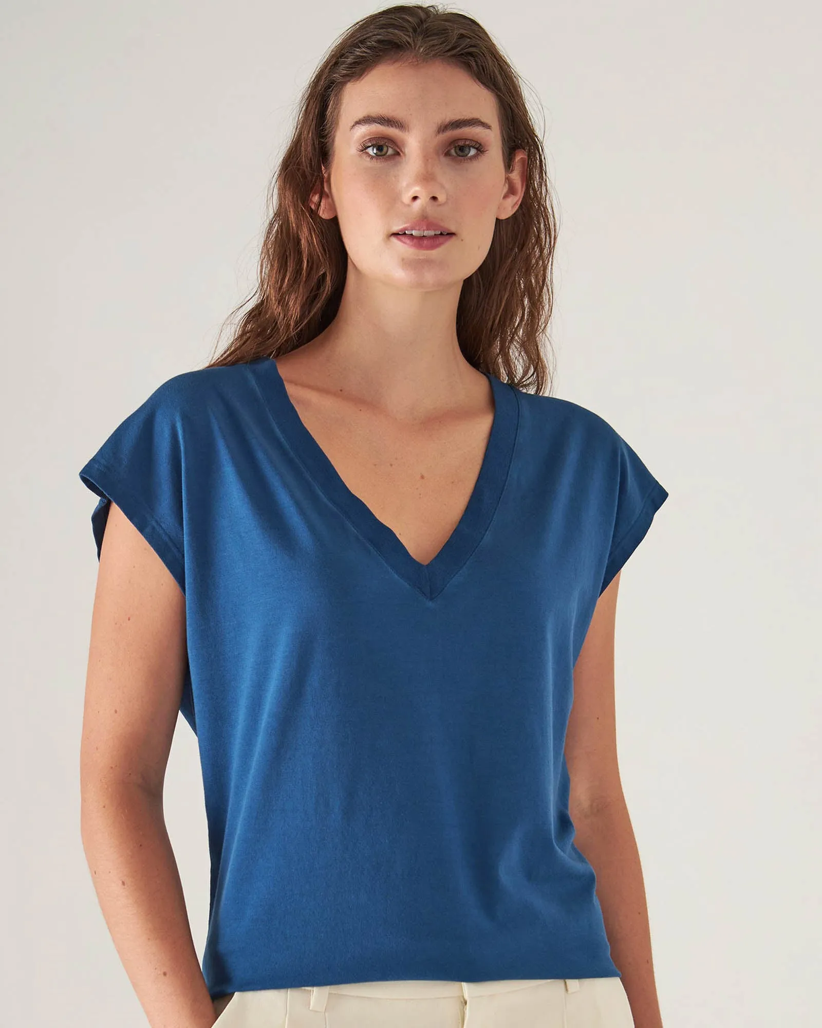 V-Neck Dolman Tee sold by TNT Fashion product image thumbnail 3