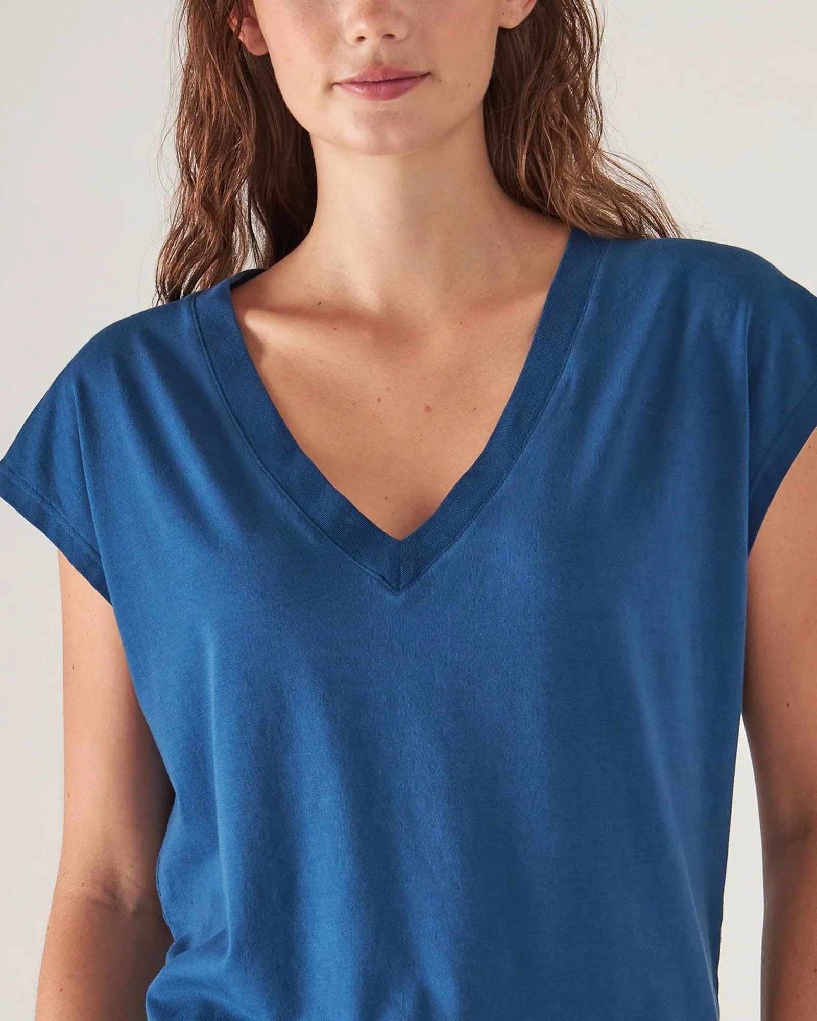 V-Neck Dolman Tee sold by TNT Fashion product image thumbnail 4