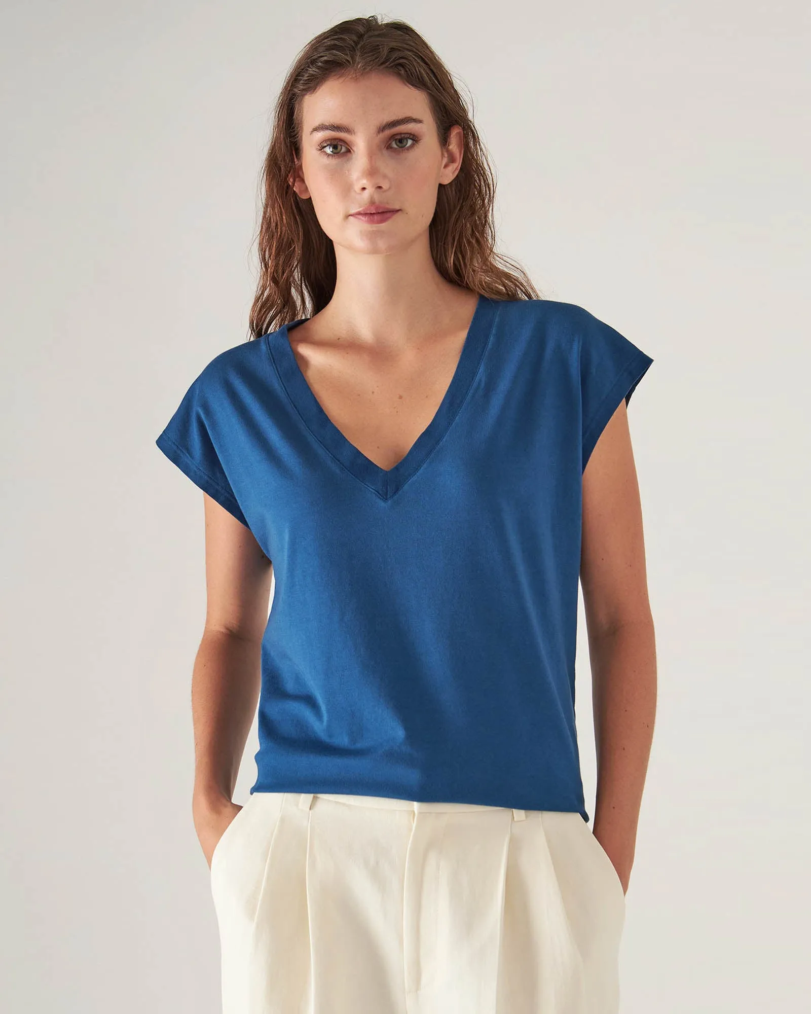 V-Neck Dolman Tee sold by TNT Fashion