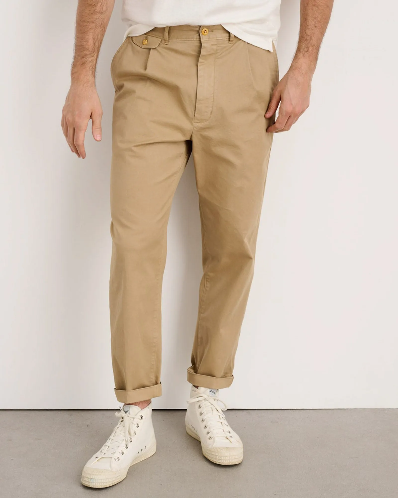 Pleated Chinos sold by TNT Fashion