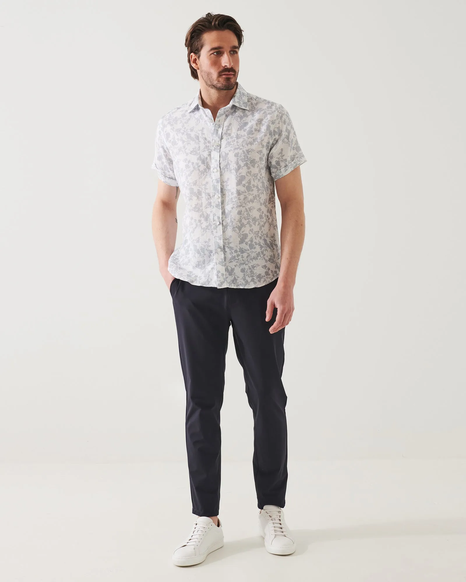 Etched Floral Shirt sold by TNT Fashion product image thumbnail 2