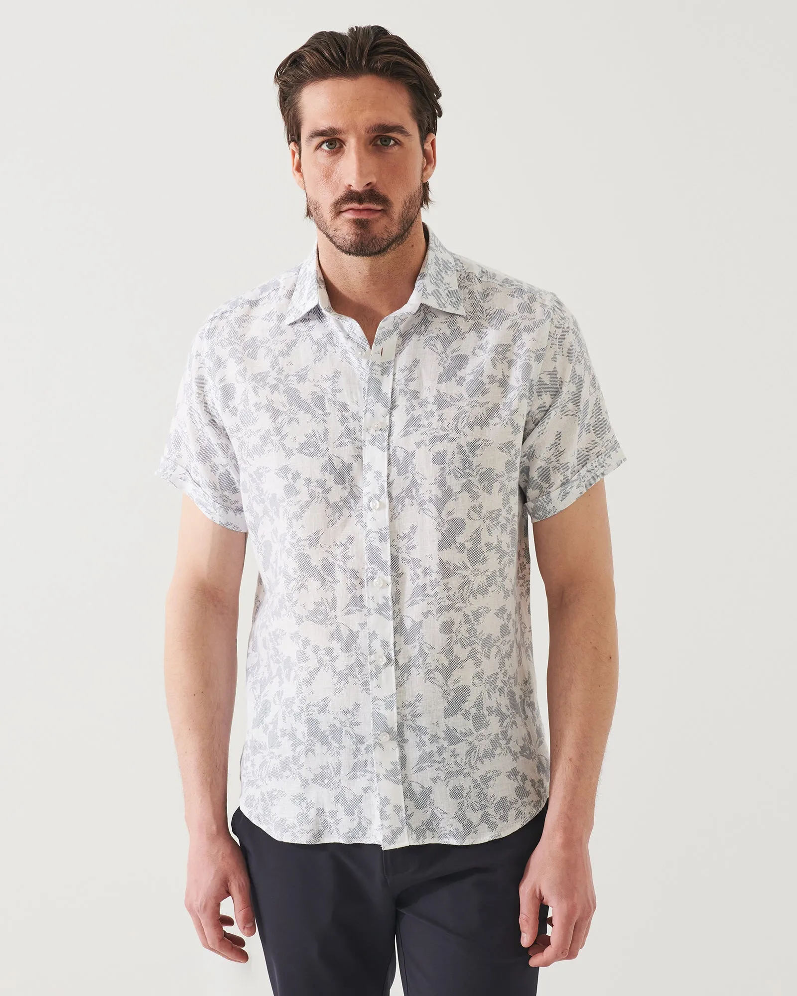 Etched Floral Shirt sold by TNT Fashion