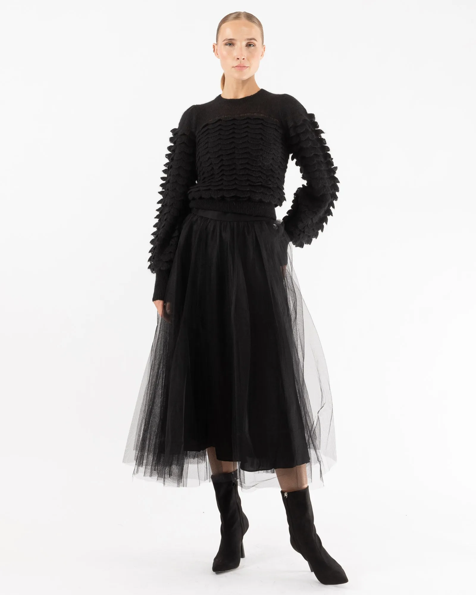 Scallop Sweater sold by TNT Fashion product image thumbnail 2