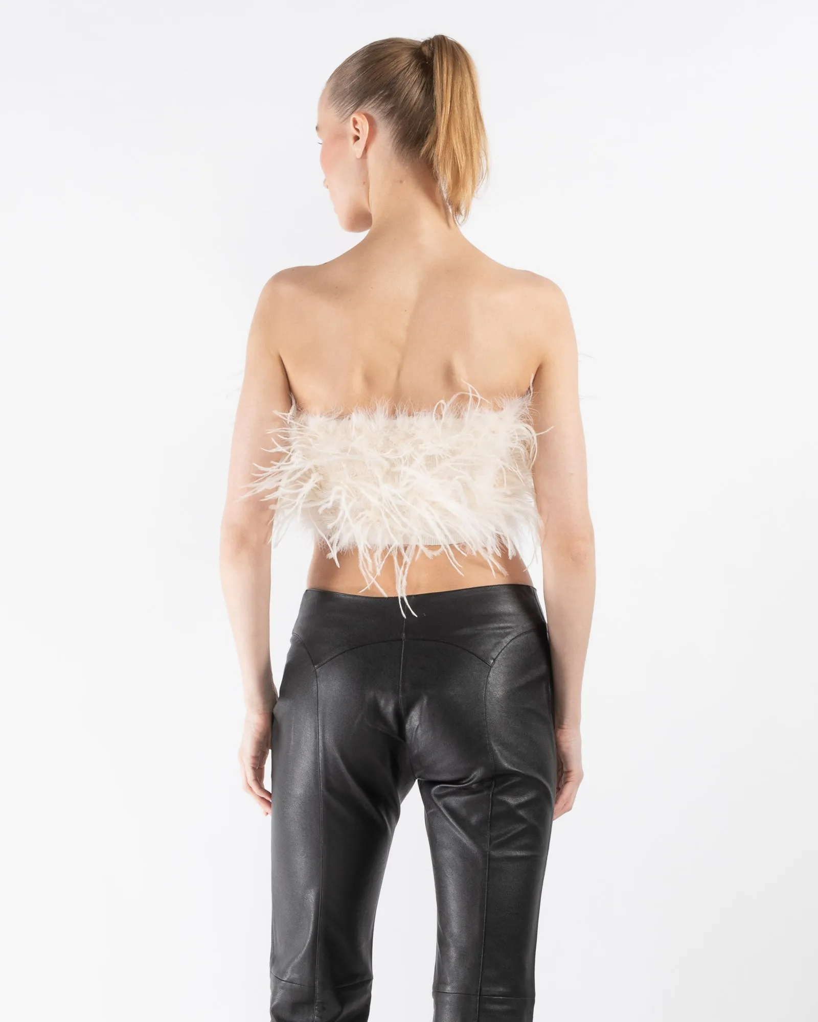 Feather Tube Top sold by TNT Fashion product image thumbnail 3