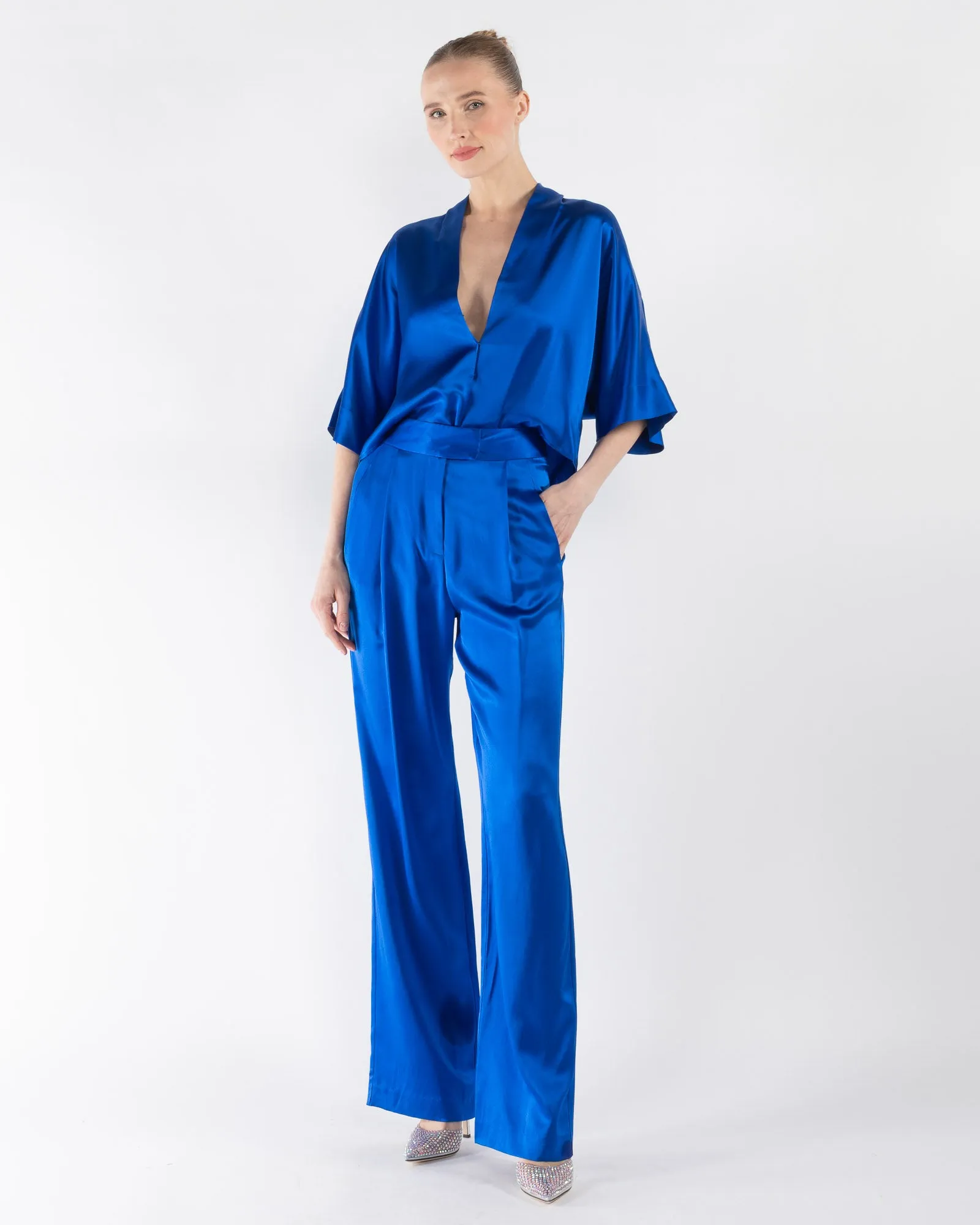 Tie Front Blouse sold by TNT Fashion product image thumbnail 2