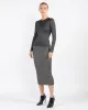 Rib-Knit Fitted Skirt sold by TNT Fashion