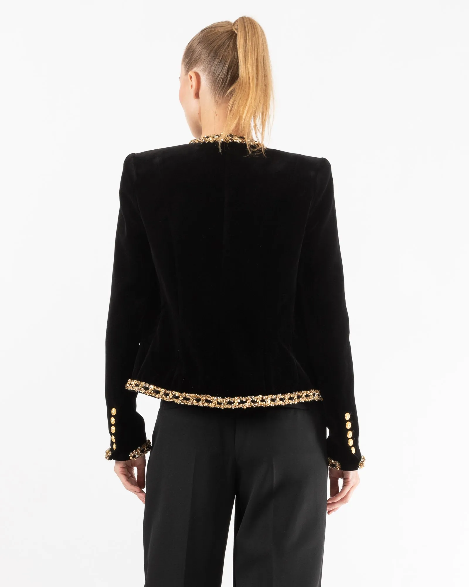 Sequins Embroidered Jacket sold by TNT Fashion product image thumbnail 4