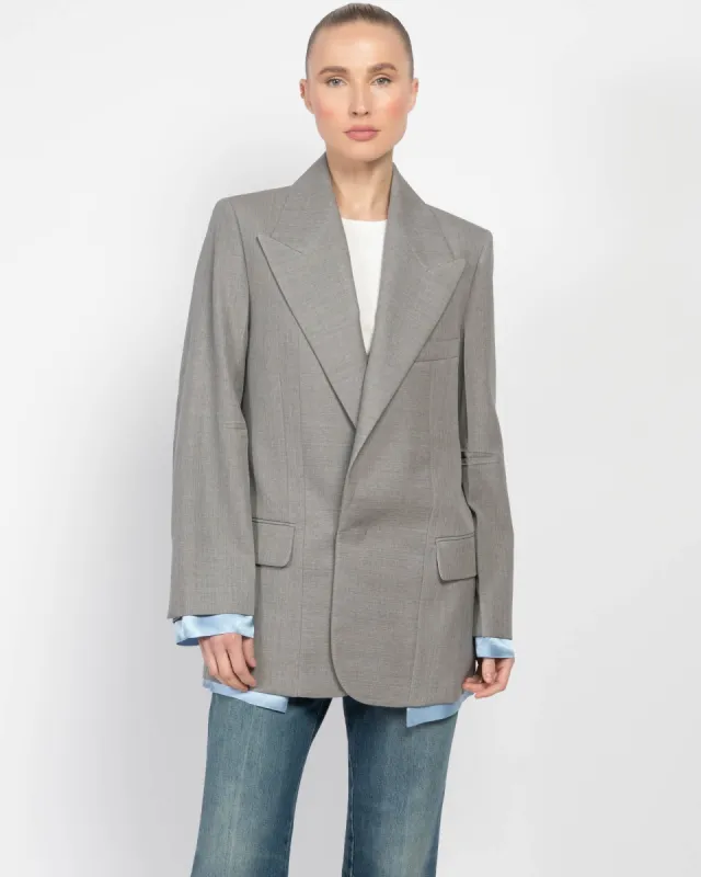 Darted Sleeve Tailored Jacket sold by TNT Fashion