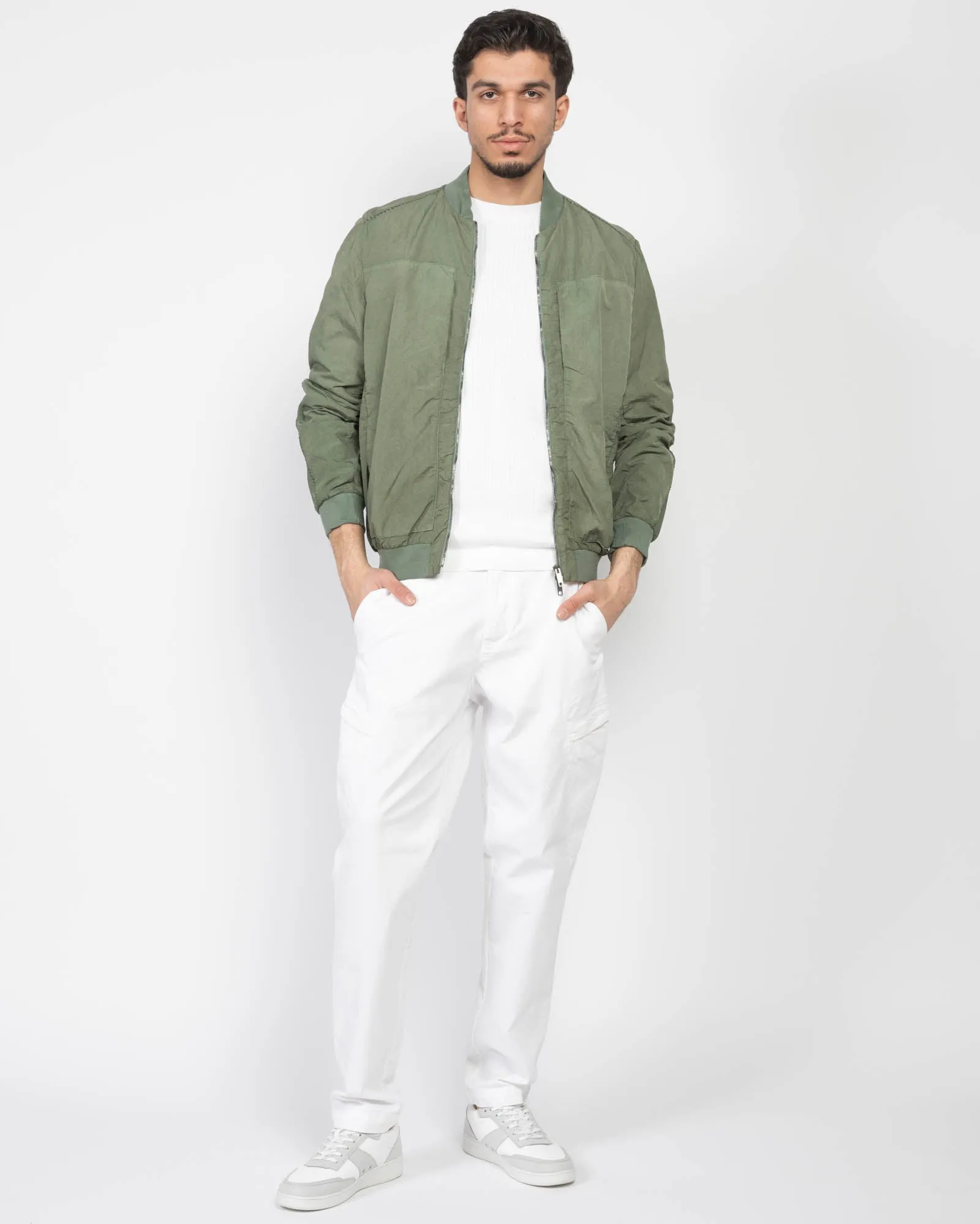 Zipper Bomber Jacket sold by TNT Fashion product image thumbnail 2