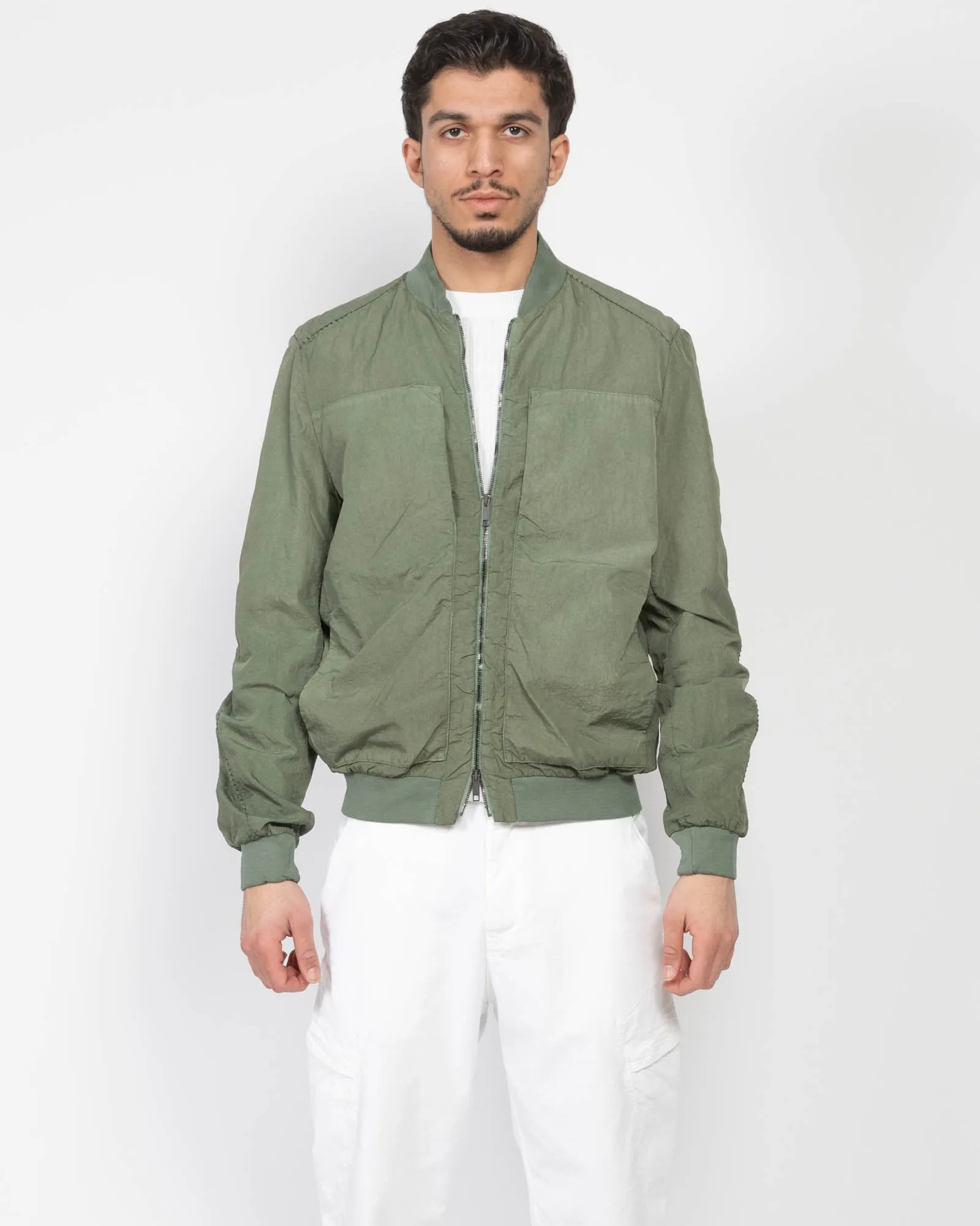 Zipper Bomber Jacket sold by TNT Fashion