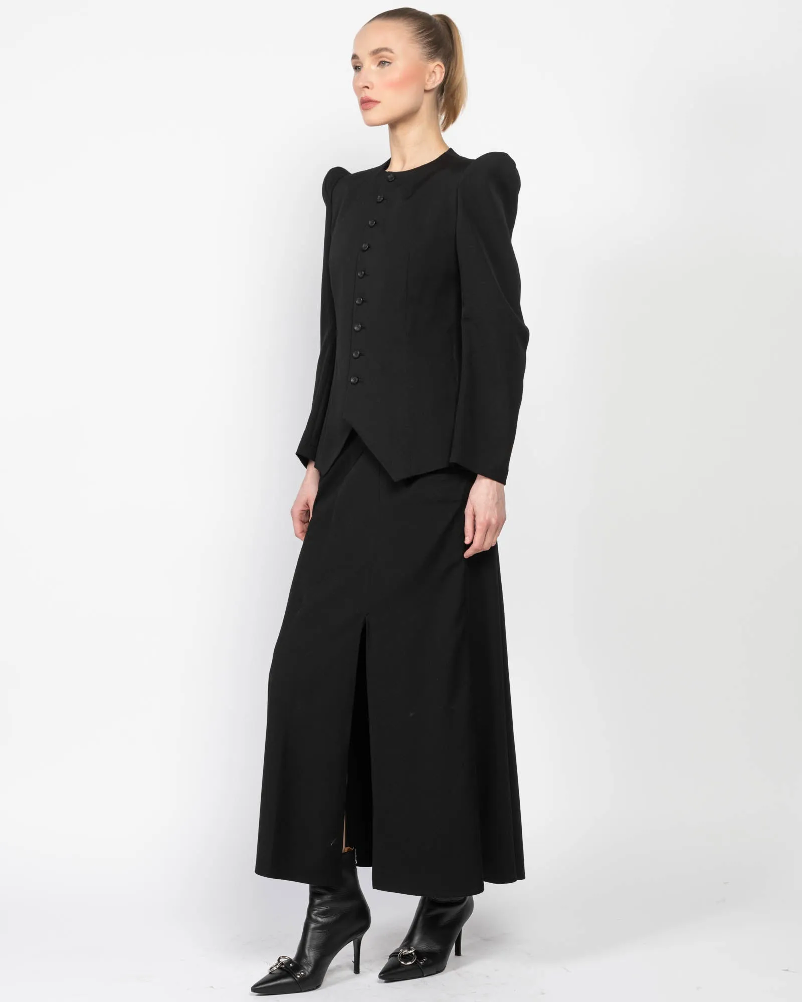 Collarless Jacket sold by TNT Fashion product image thumbnail 4