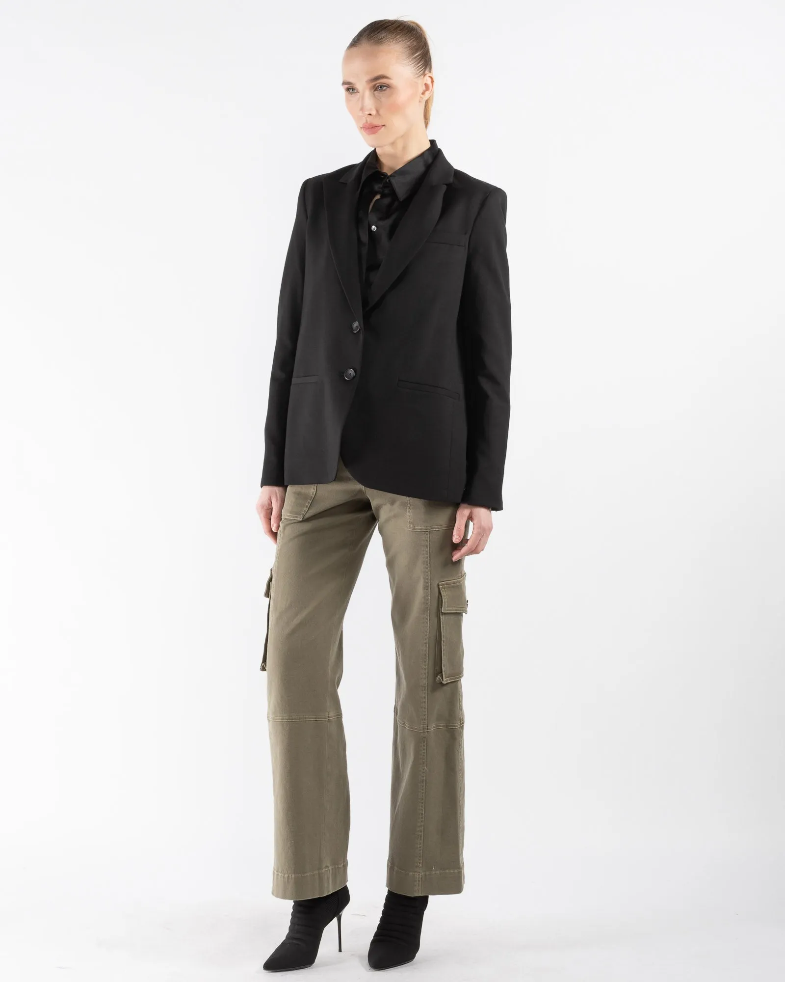 Boyfriend Blazer With Zipper sold by TNT Fashion product image thumbnail 3