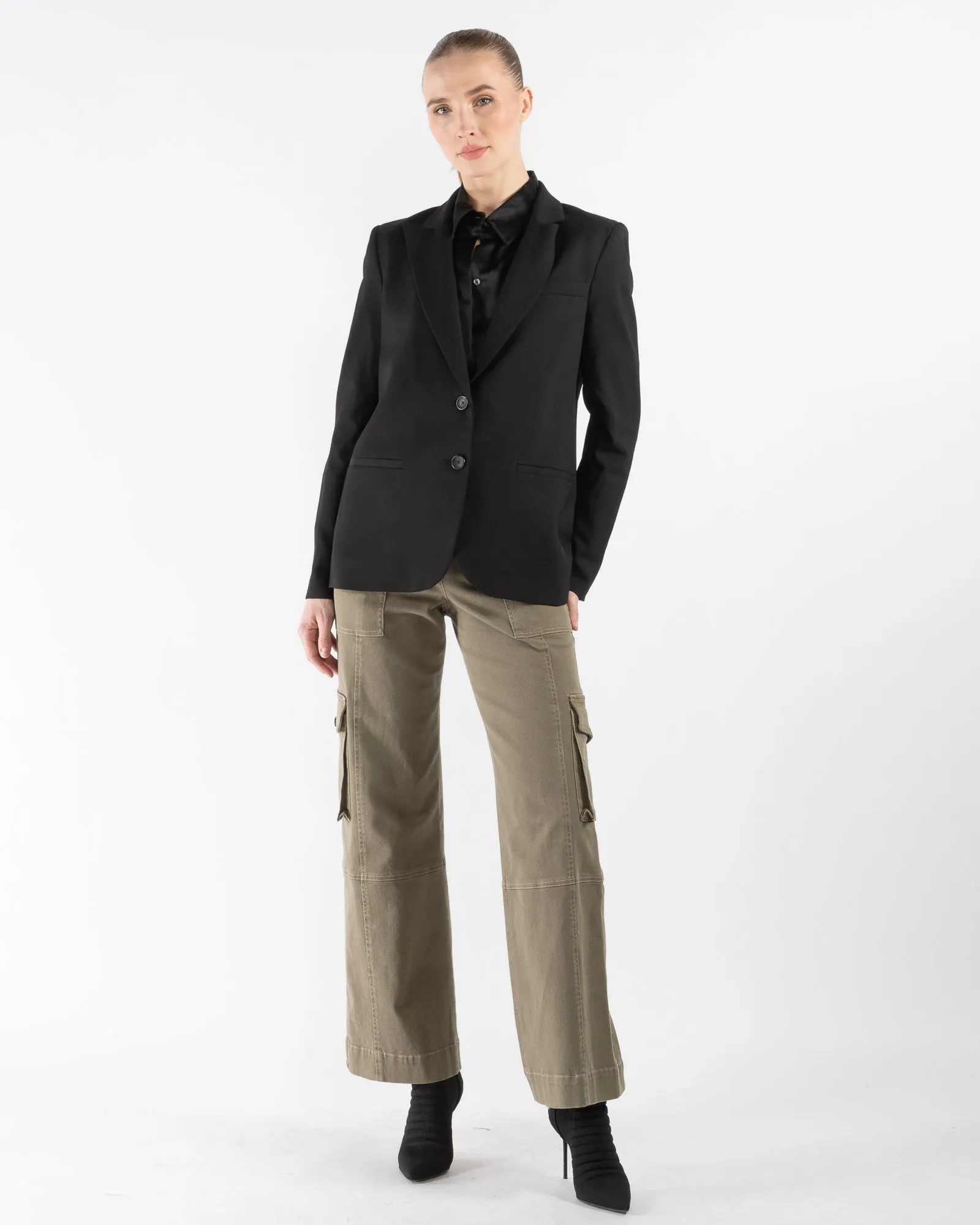 Boyfriend Blazer With Zipper sold by TNT Fashion product image thumbnail 2
