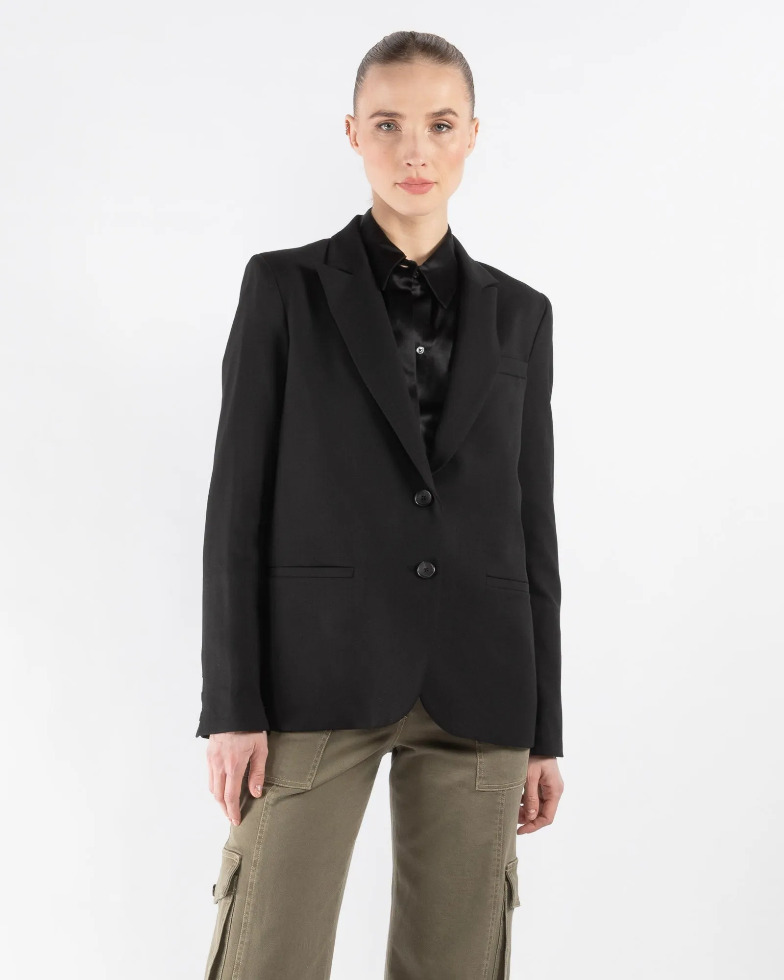 Boyfriend Blazer With Zipper sold by TNT Fashion