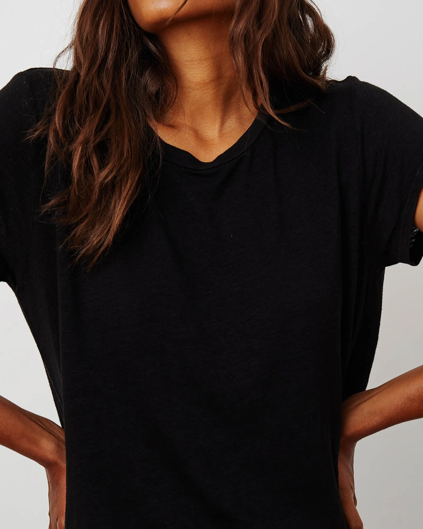 Linen Knit Short Sleeve Crew sold by TNT Fashion product image thumbnail 4