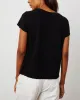 Linen Knit Short Sleeve Crew sold by TNT Fashion