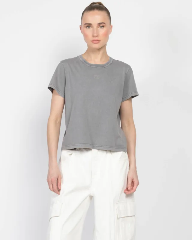 Logo Shrunken Tee sold by TNT Fashion