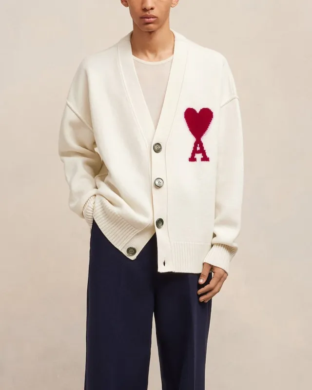 Red Ami De Coeur Cardigan sold by TNT Fashion