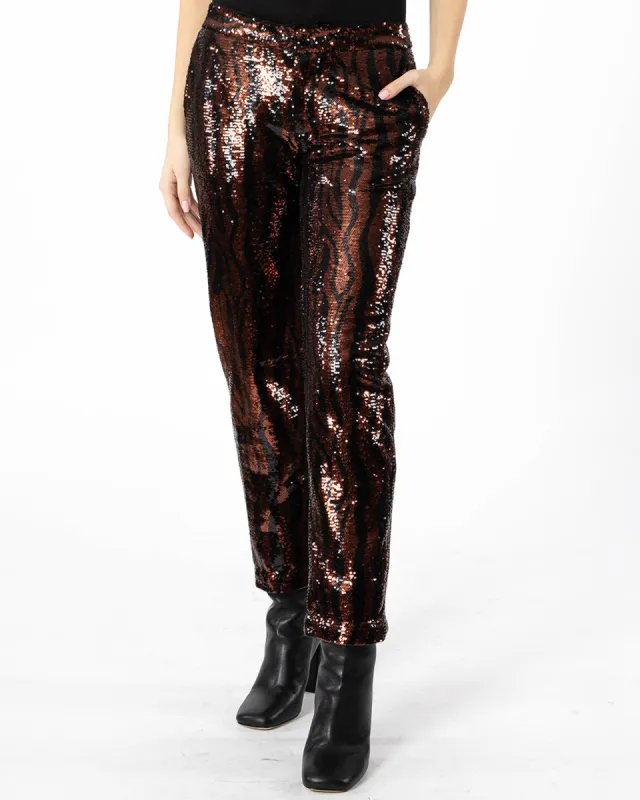 Sequin Chinos sold by TNT Fashion