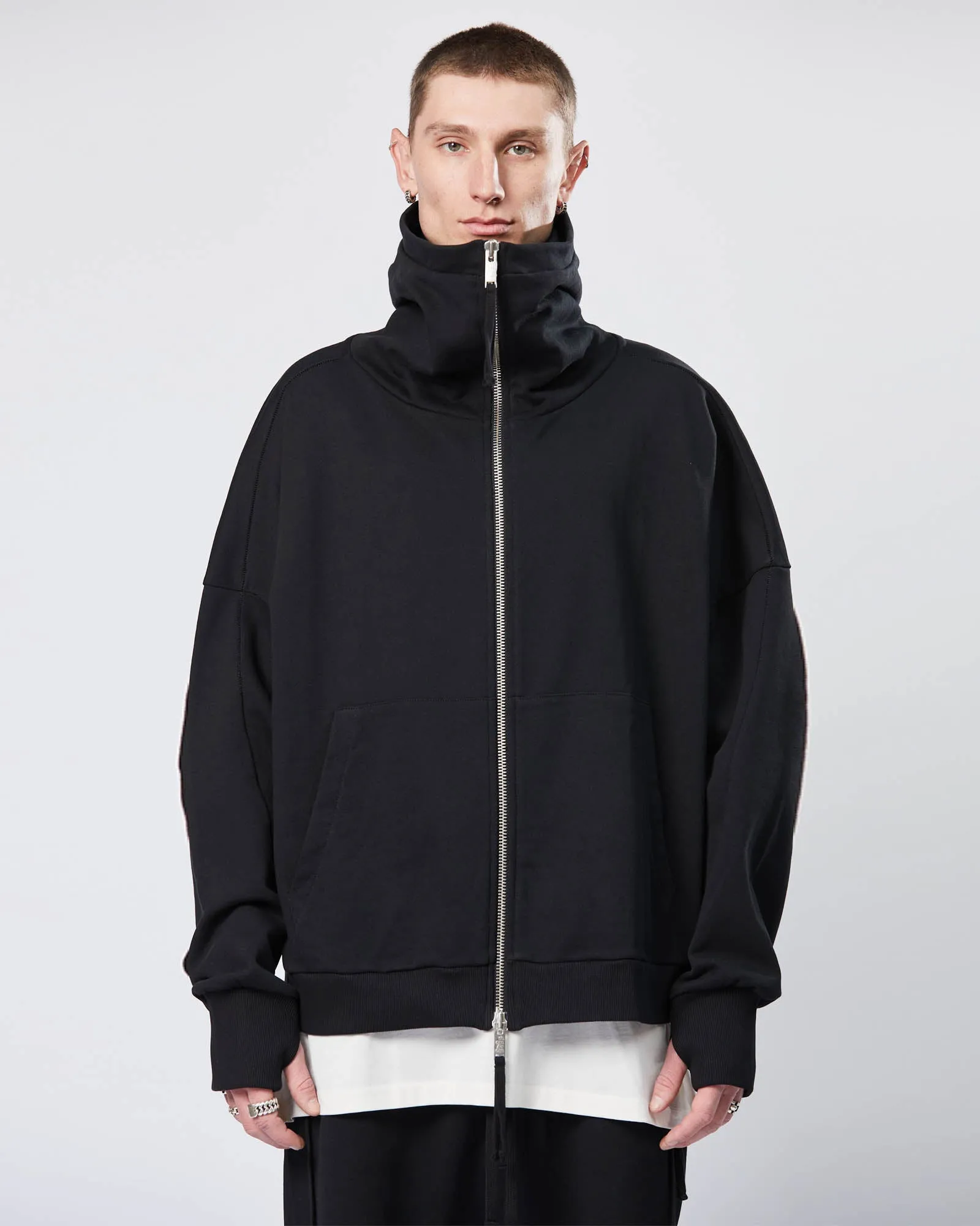 Zip-Up Hooded Jacket sold by TNT Fashion