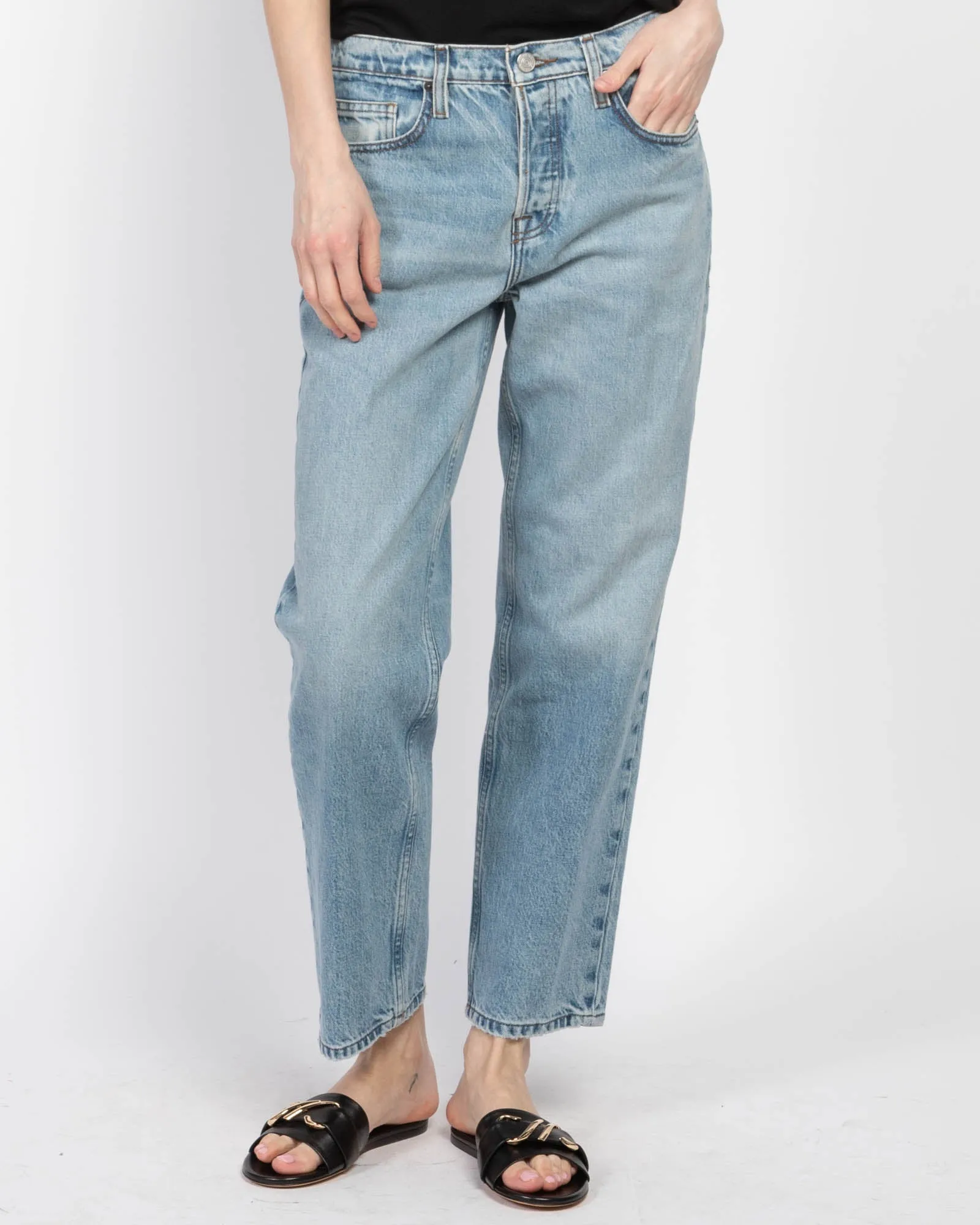Slouchy Straight Jeans sold by TNT Fashion