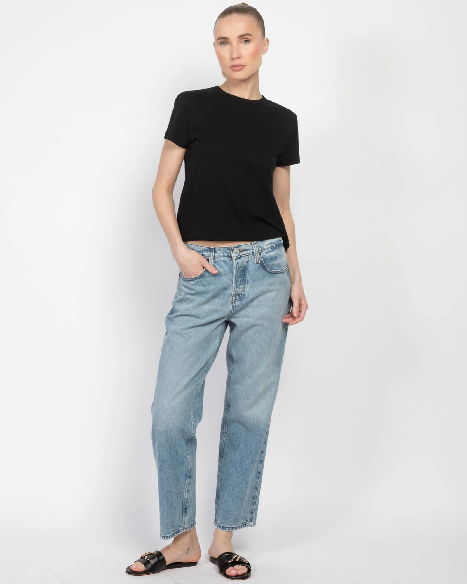 Slouchy Straight Jeans sold by TNT Fashion product image thumbnail 2