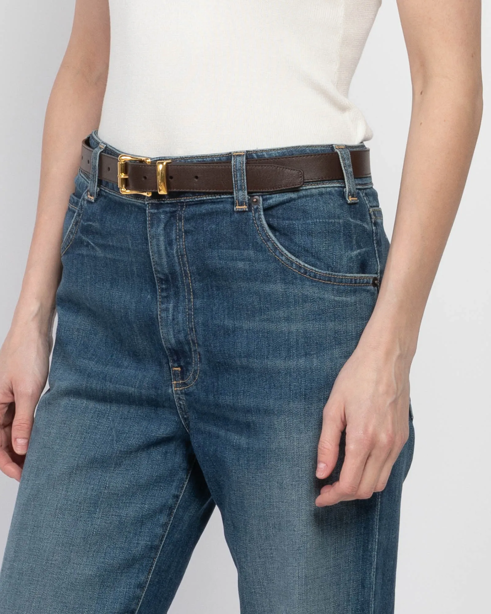 Wide Leather Belt sold by TNT Fashion product image thumbnail 3
