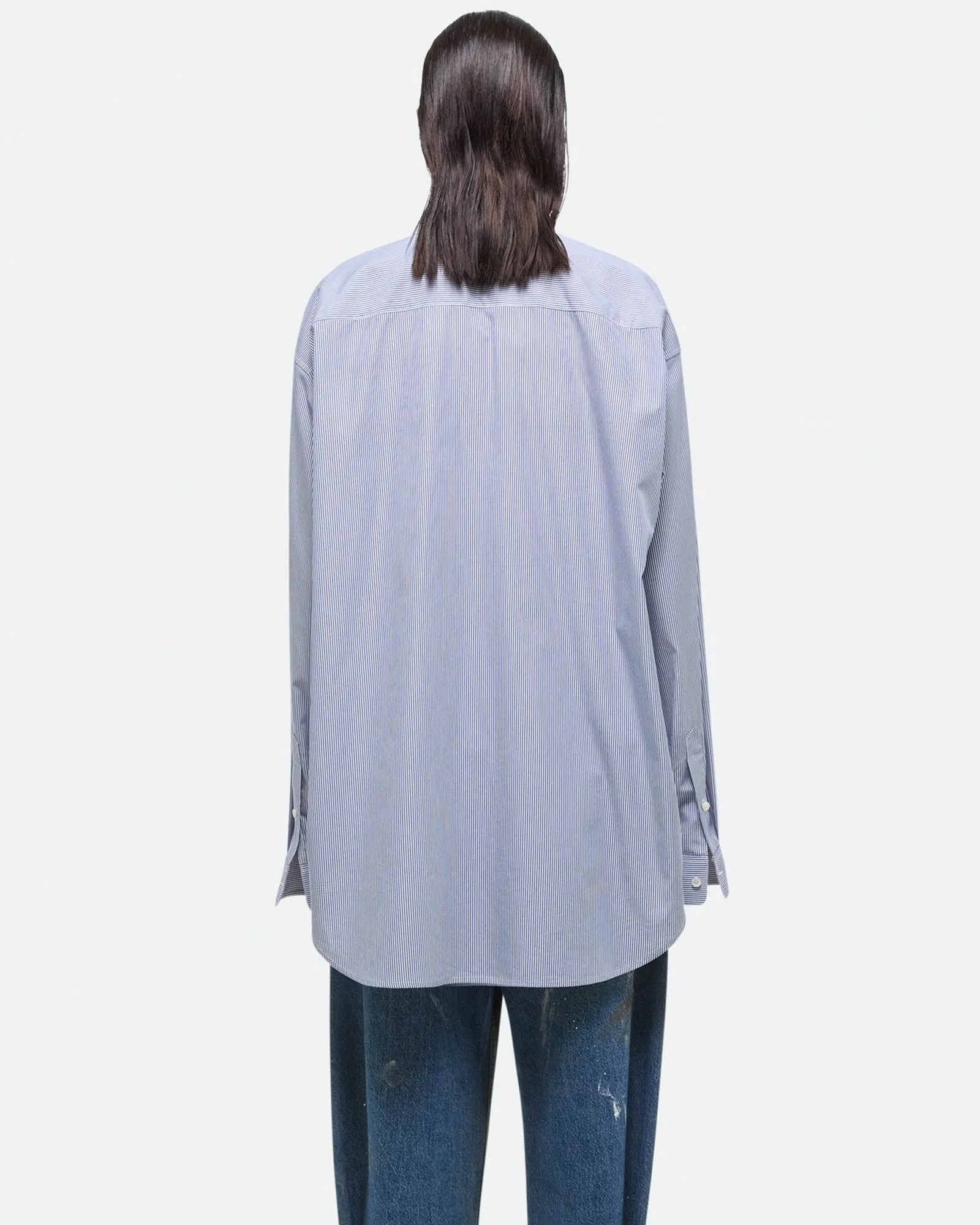 Oversized Striped Shirt sold by TNT Fashion product image thumbnail 3